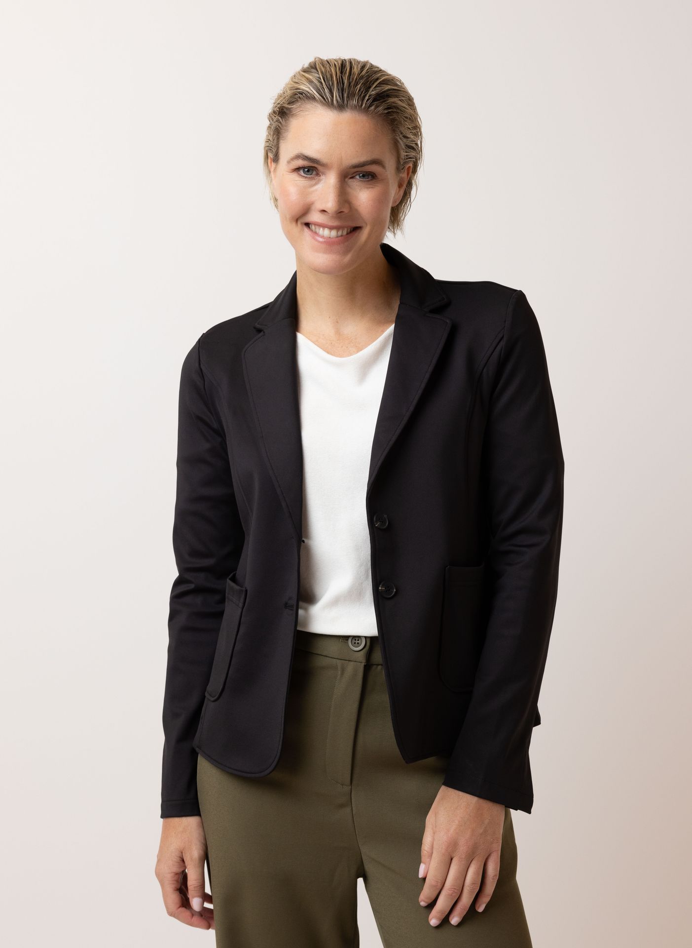 Norah Zwarte blazer black 214365-001