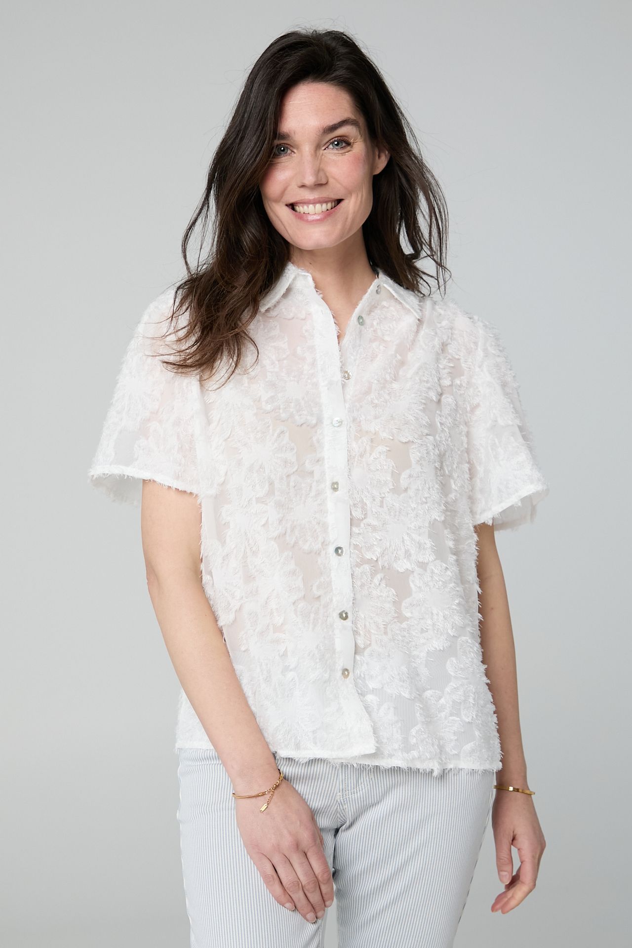 Norah Witte blouse  white 214428-100