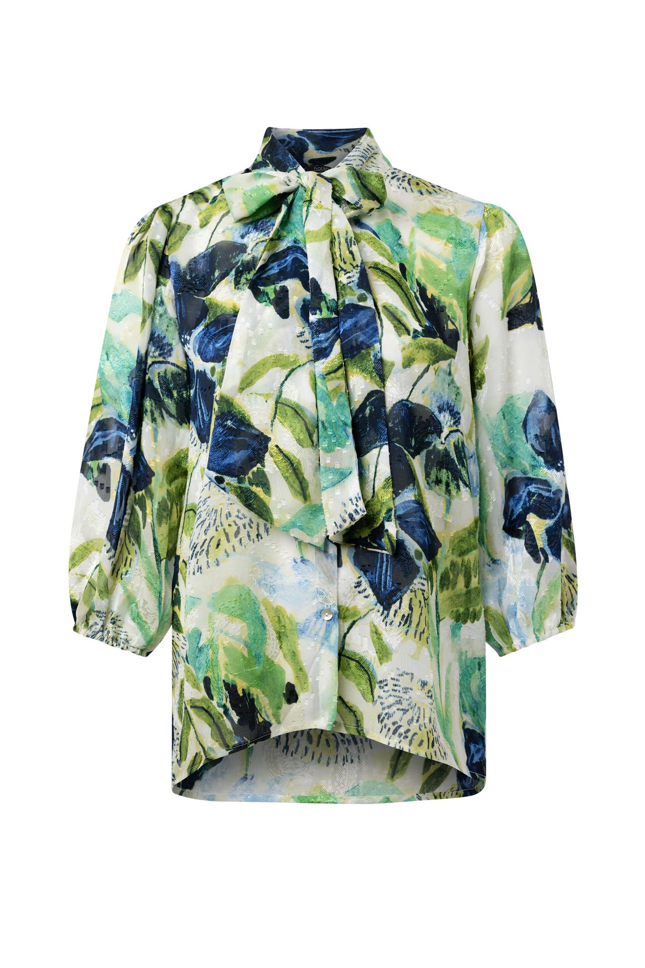 Norah Meerkleurige blouse green multicolor 214434-520