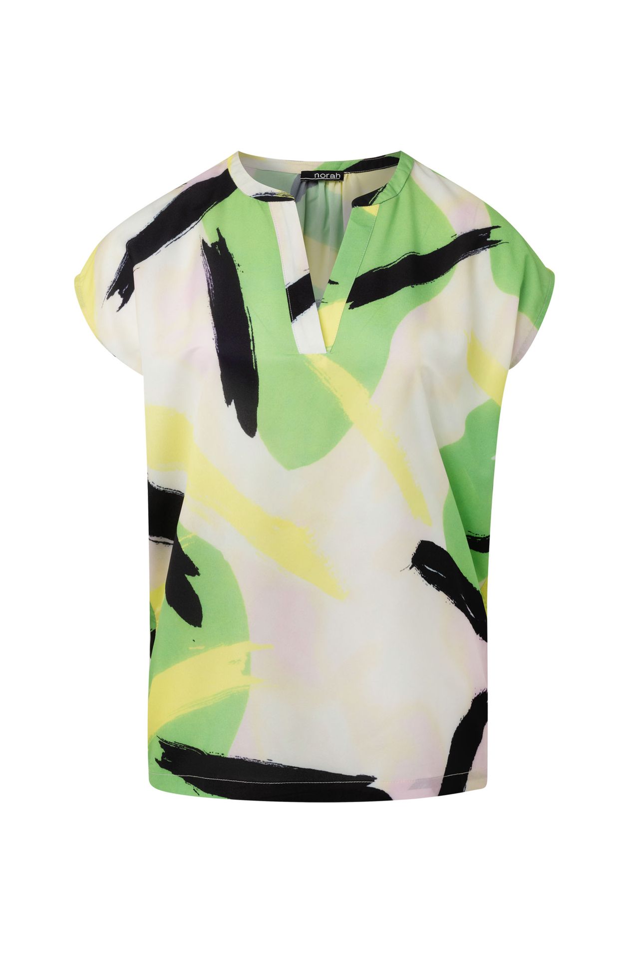 Norah Groene blouse lime multicolor 214468-501