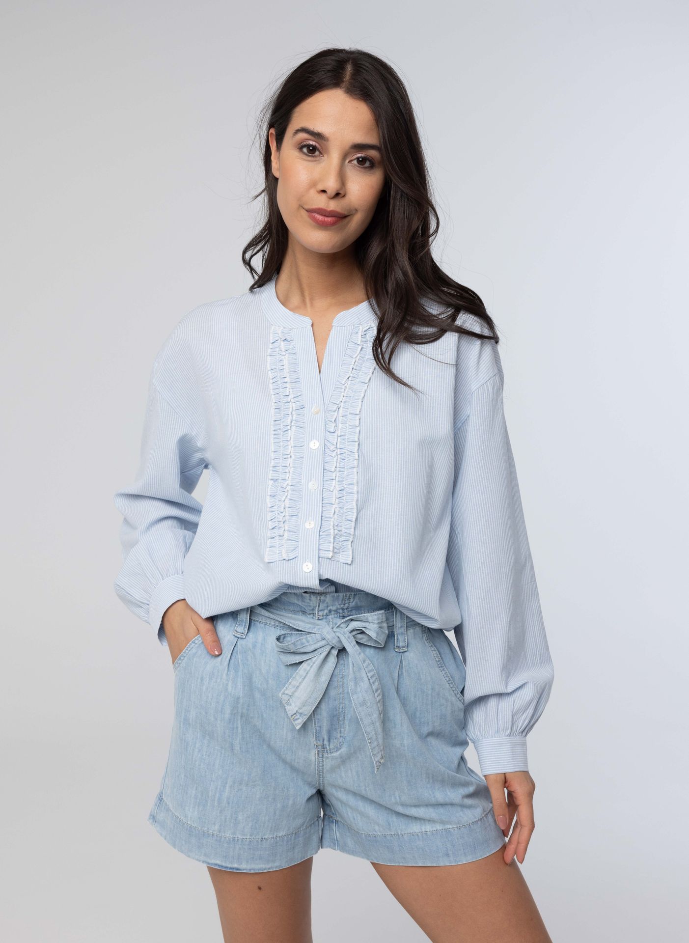 Norah Gestreepte blouse blue/white 214469-431