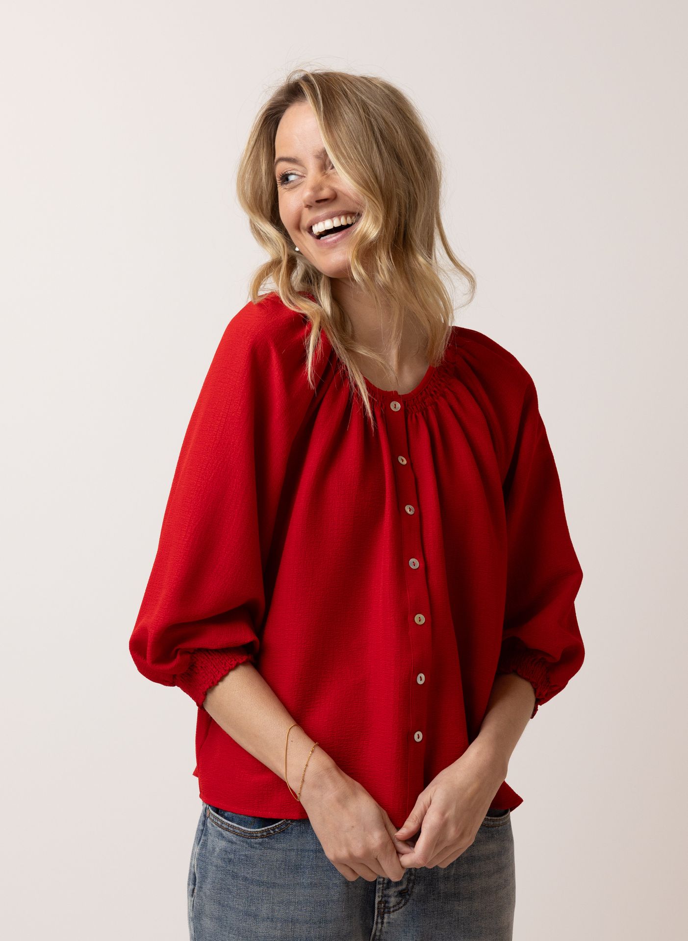 Norah Rode blouse red 214490-600