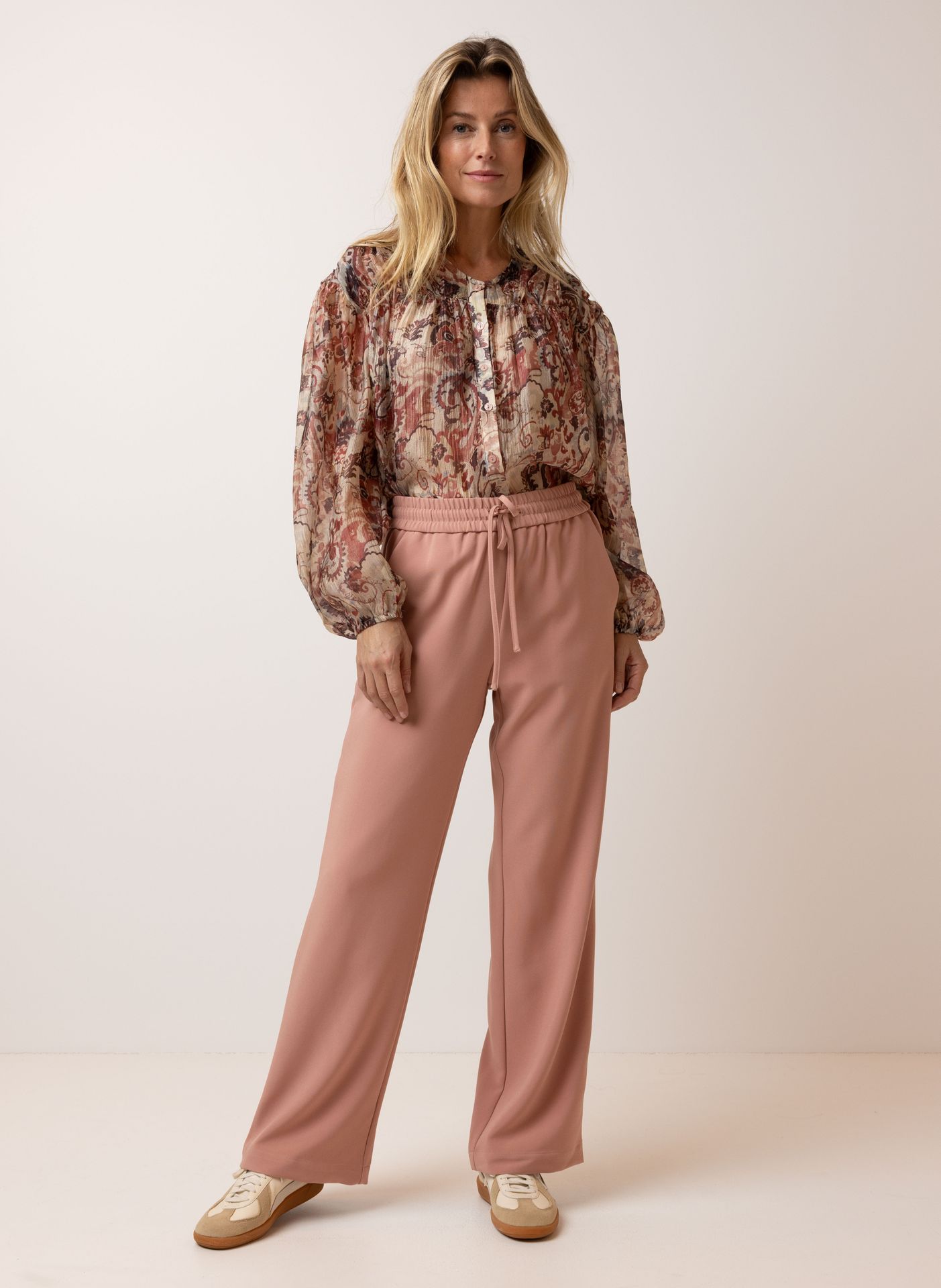 Roze pantalon