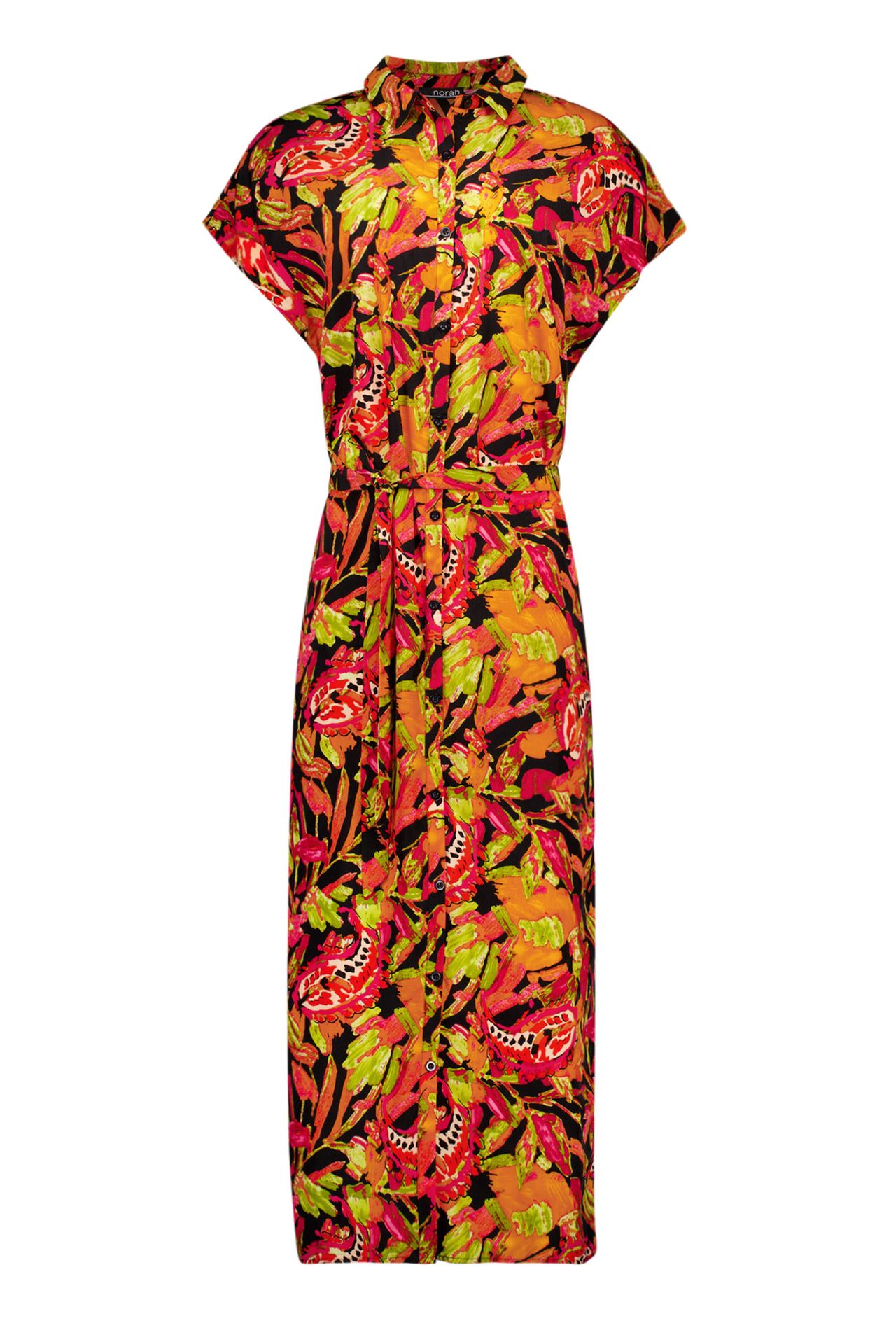 Norah Meerkleurige maxi jurk multicolor 214604-002