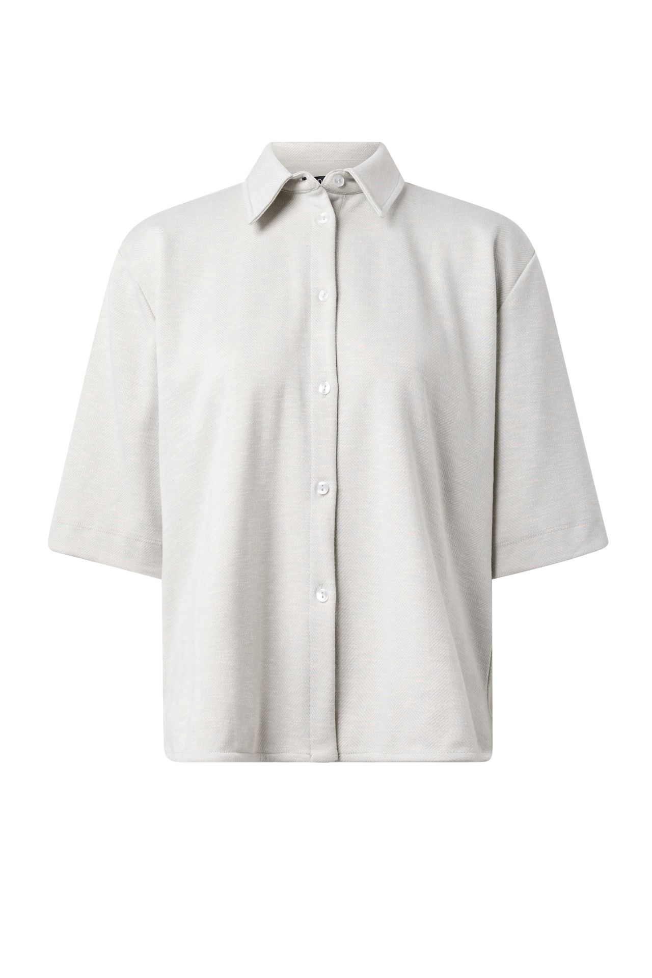 Norah Lichtgrijze blouse light grey 214630-051-38