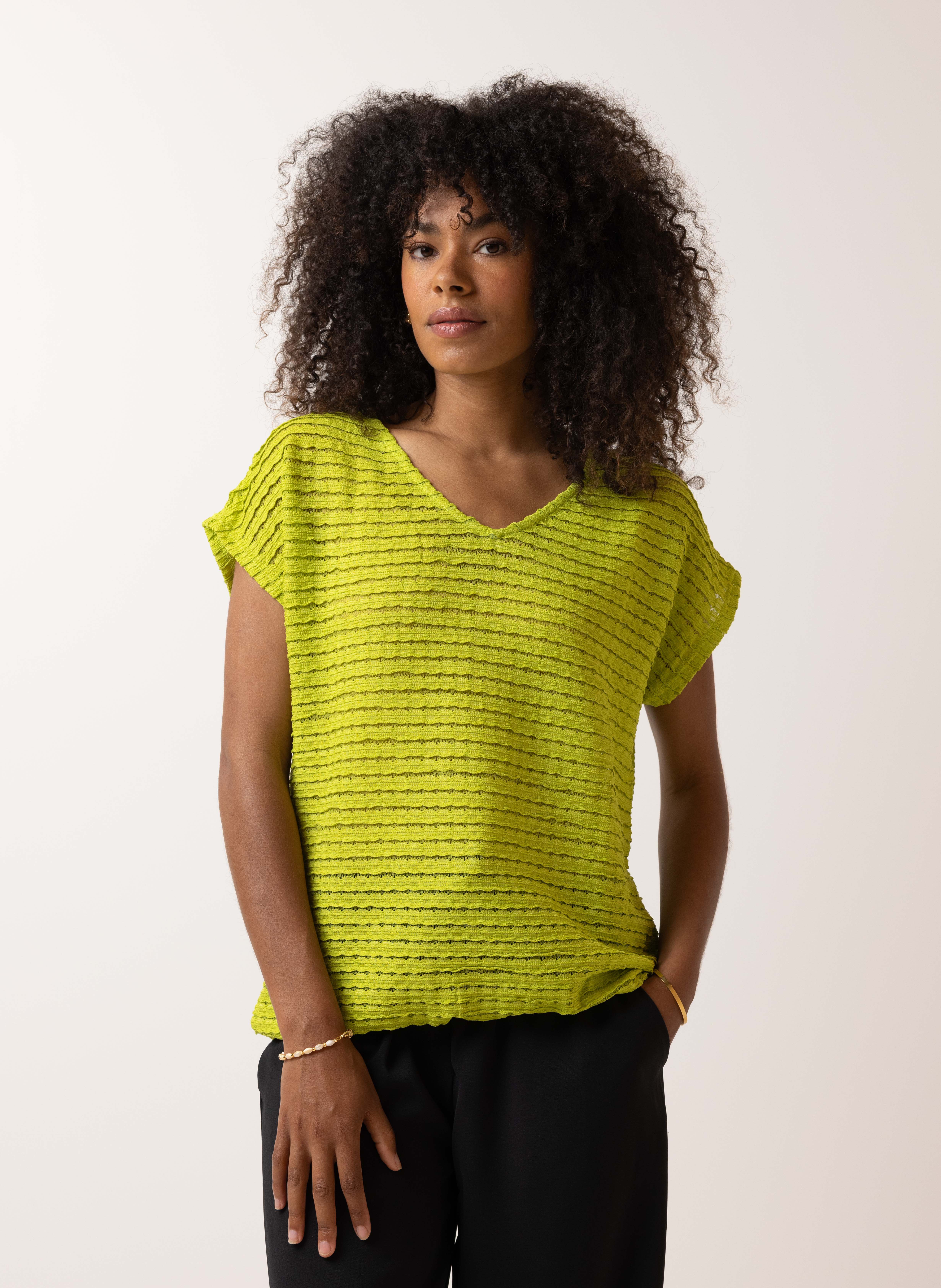 Limegroen shirt