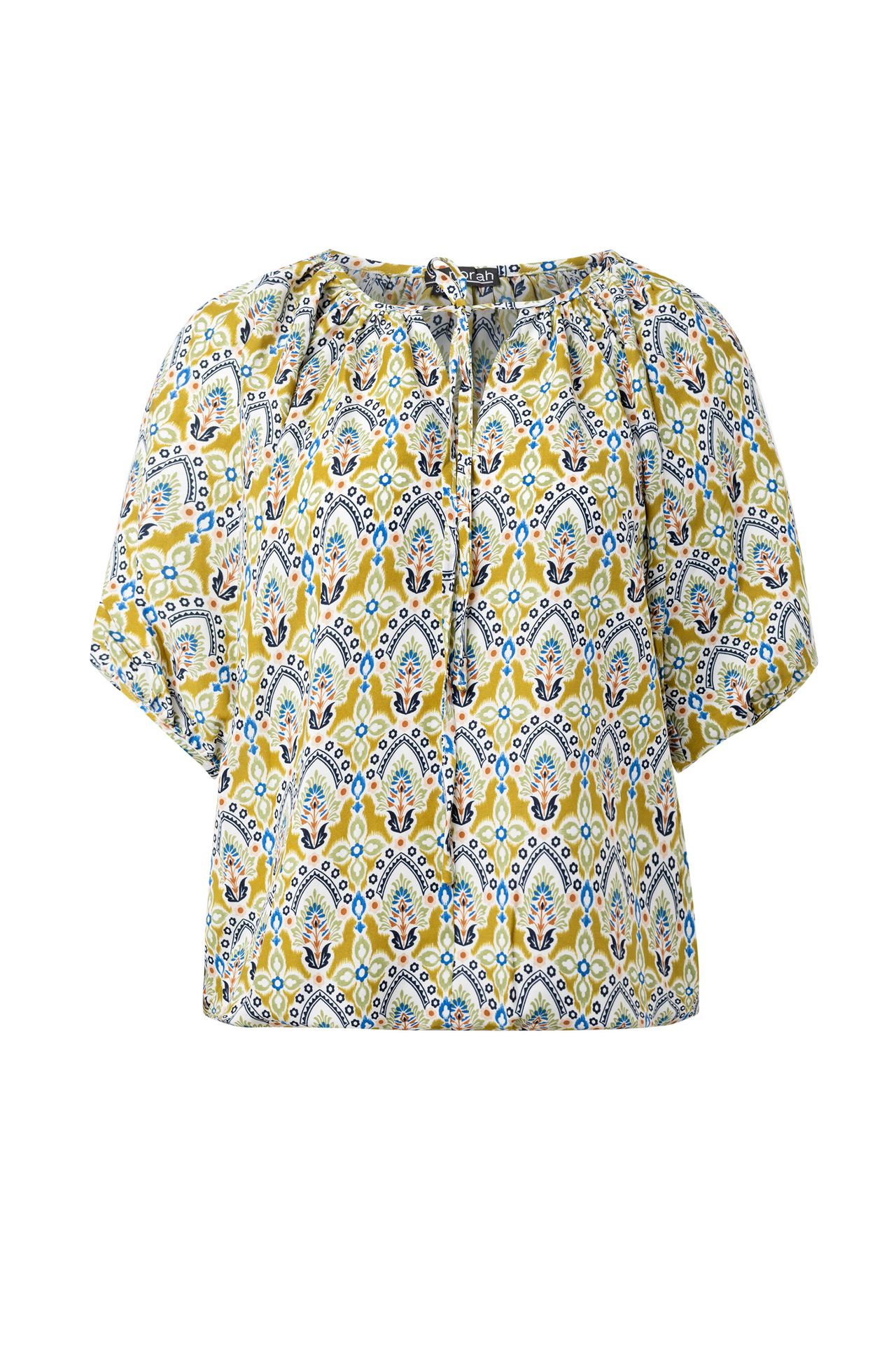 Norah Meerkleurige blouse lime multicolor 214693-501