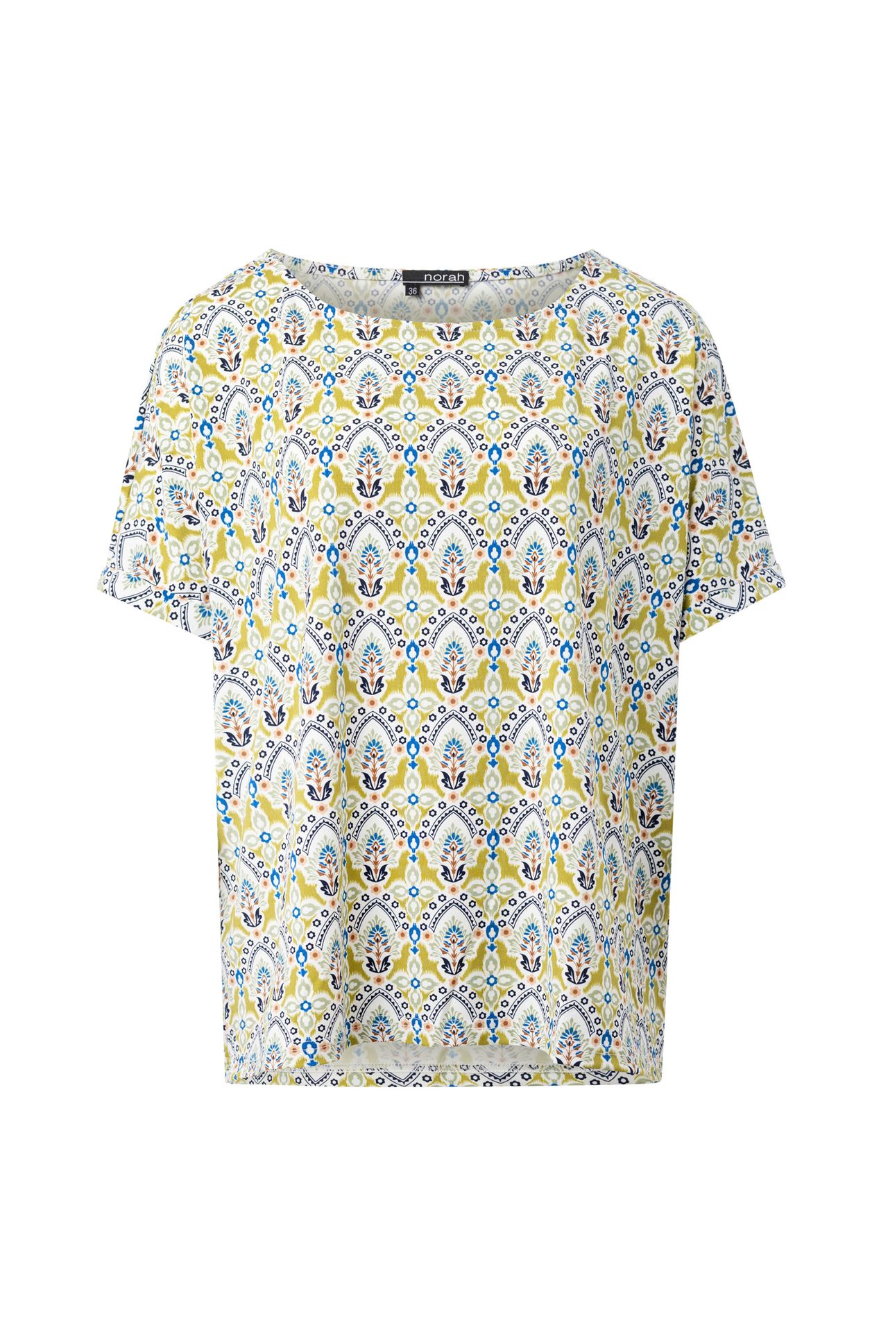 Norah Meerkleurig shirt lime multicolor 214701-501