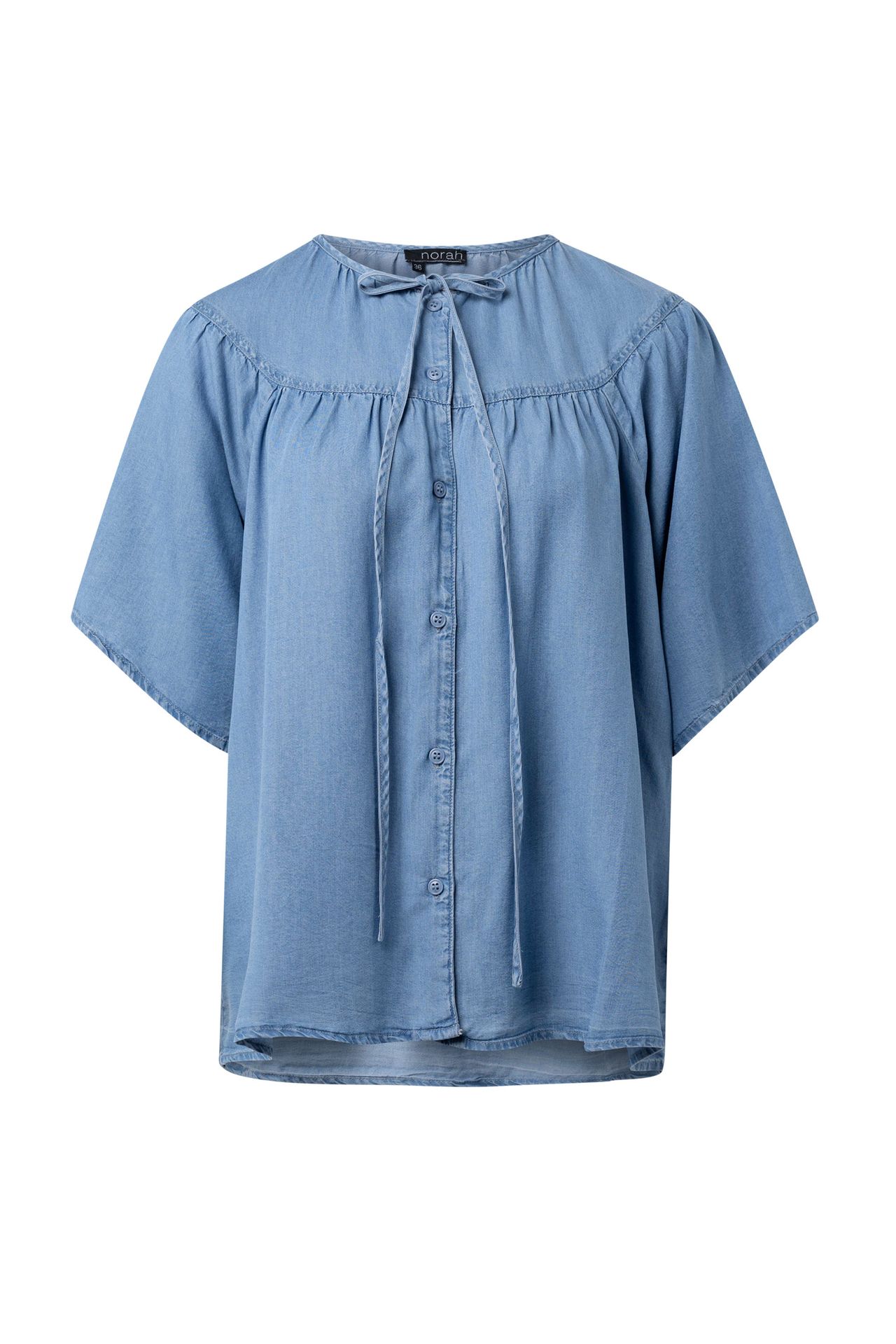 Norah Blauwe denim blouse jeans/blue 214710-471-48