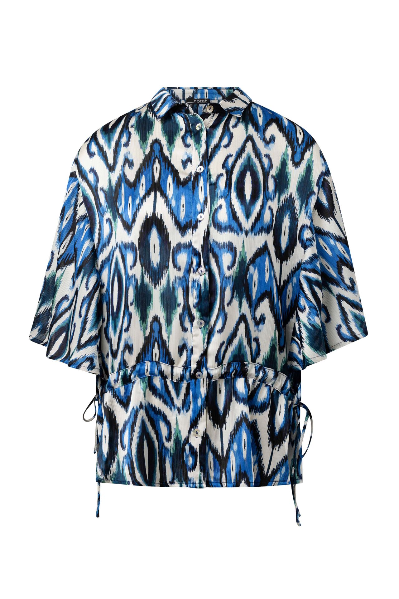 Norah Meerkleurige blouse blue multicolor 214711-420
