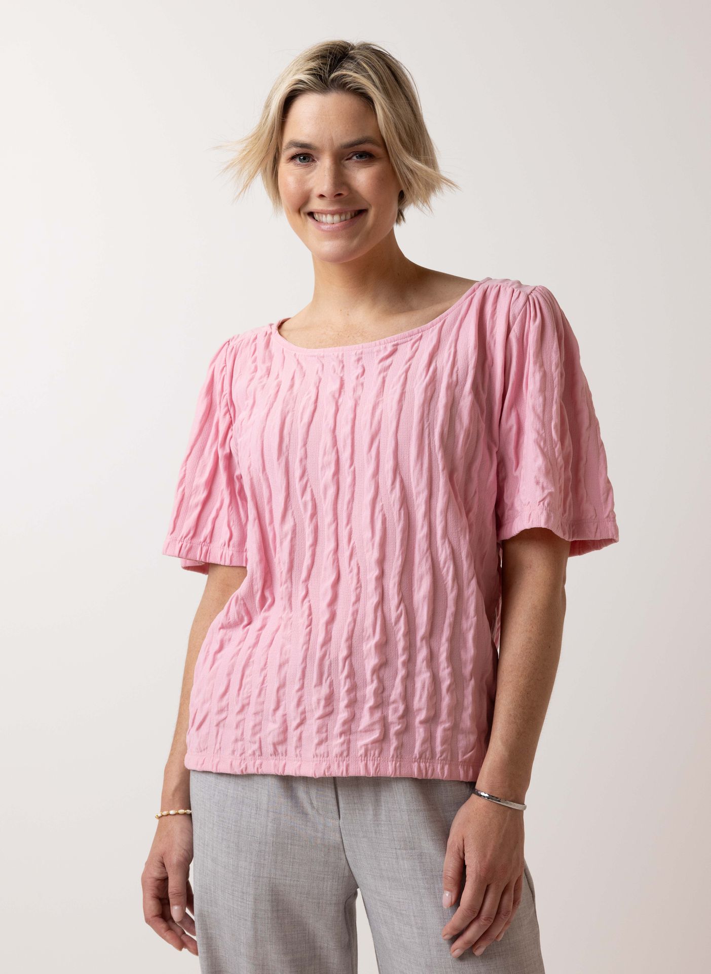 Norah Roze shirt pastel rose 214791-903