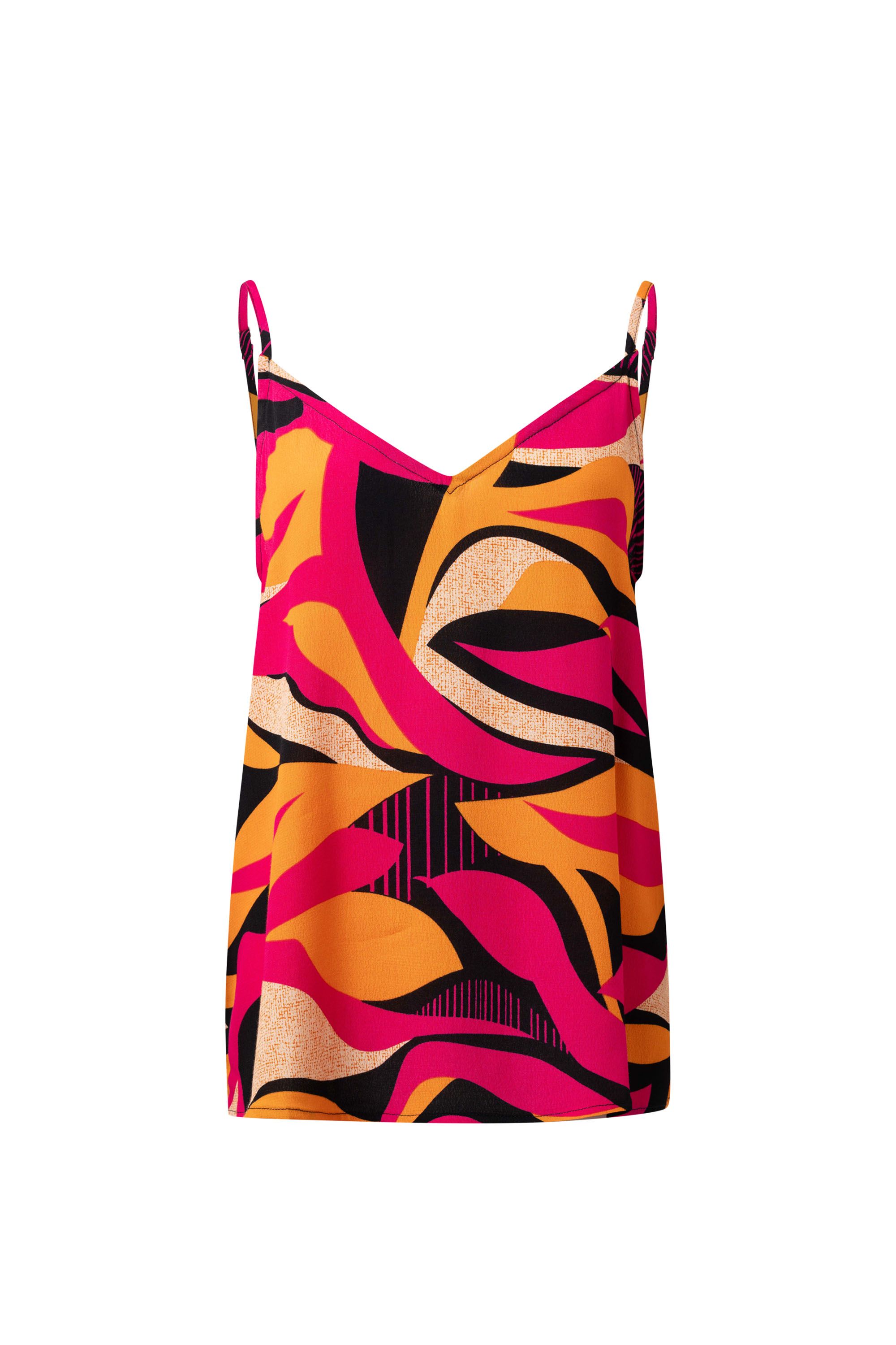 Norah Kleurrijke top met grafische print multicolor 214796-002