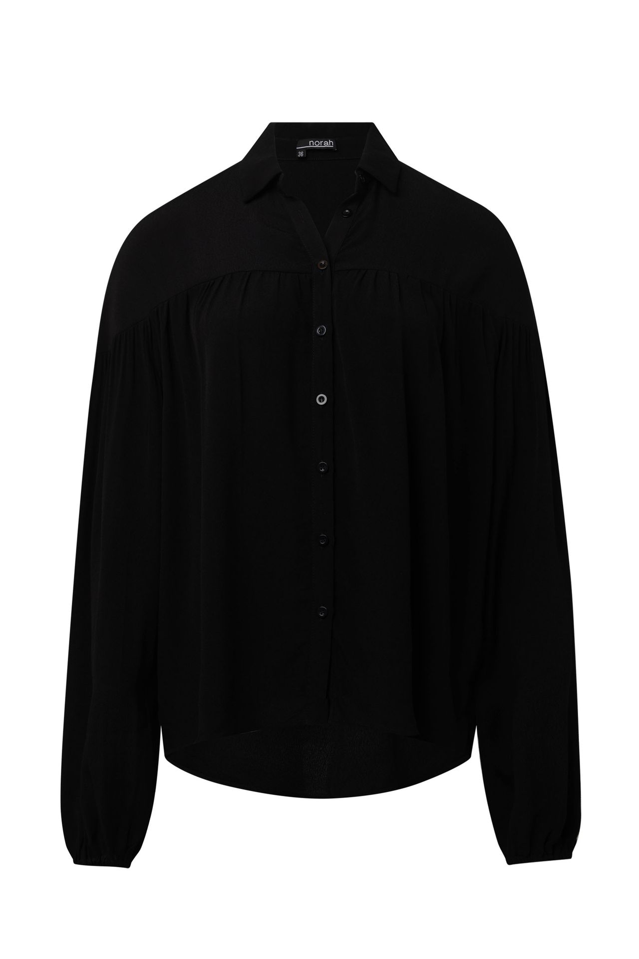 Norah Zwarte blouse black 214803-001