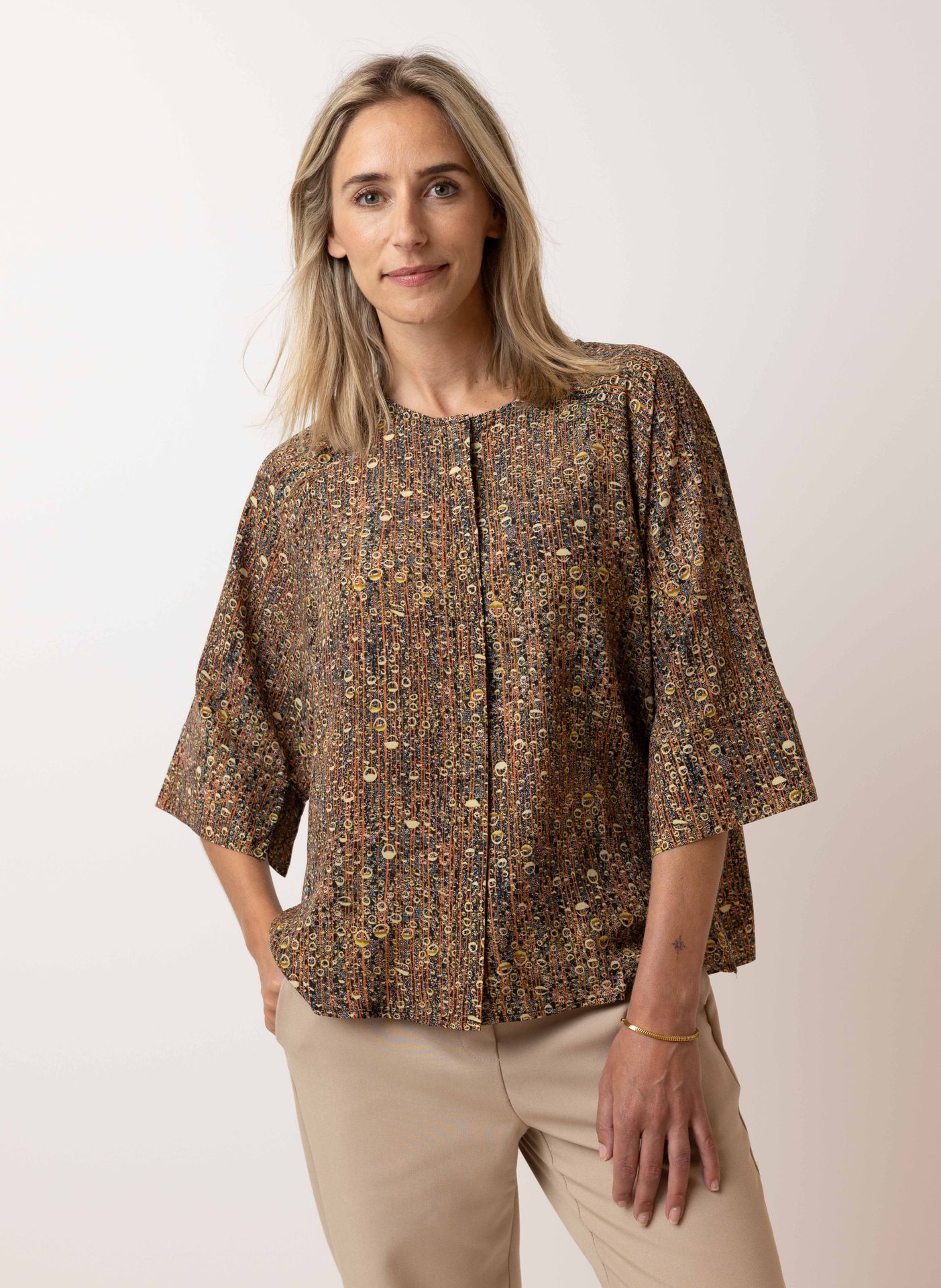 Norah Meerkleurige blouse multicolor 214946-002