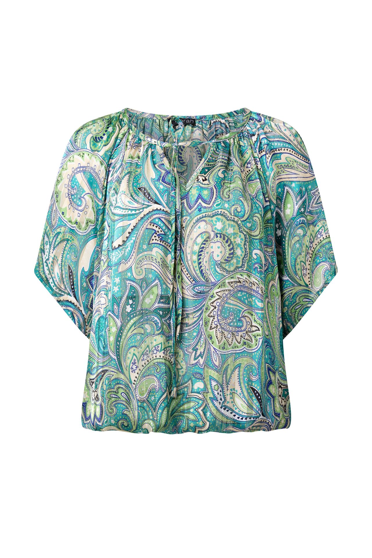 Norah Meerkleurige blouse green multicolor 214952-520
