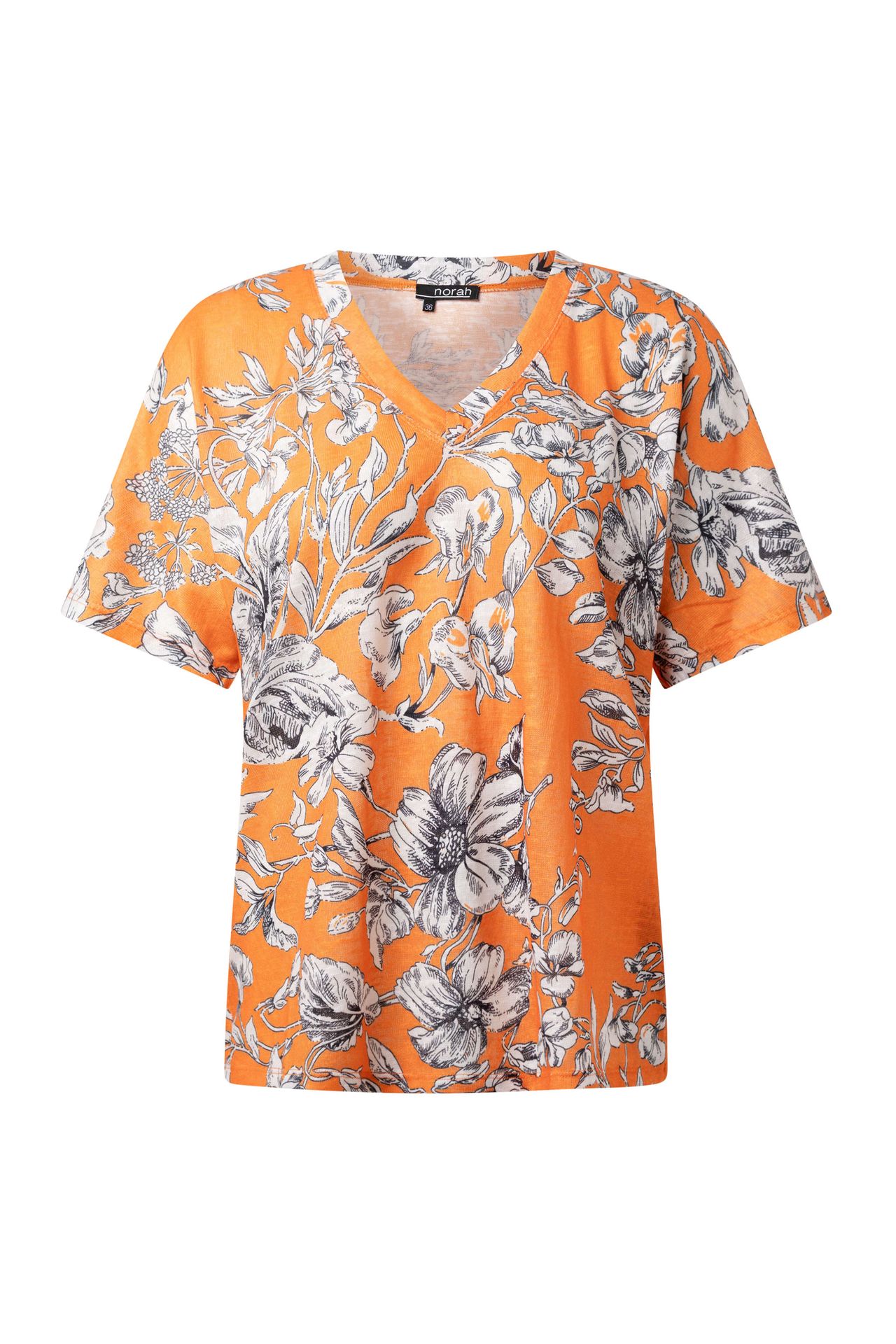 Norah Meerkleurig shirt orange multicolor 214962-720