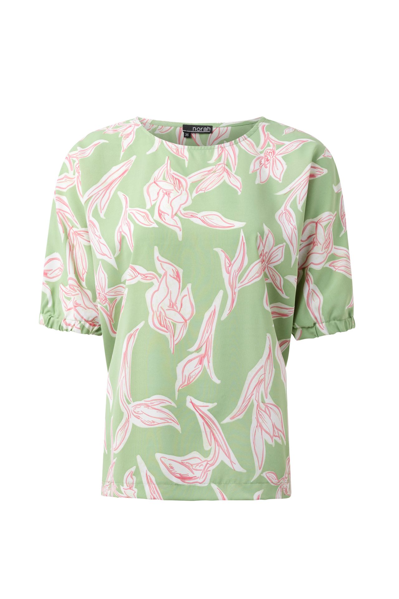 Norah Meerkleurige blouse lime multicolor 214973-501