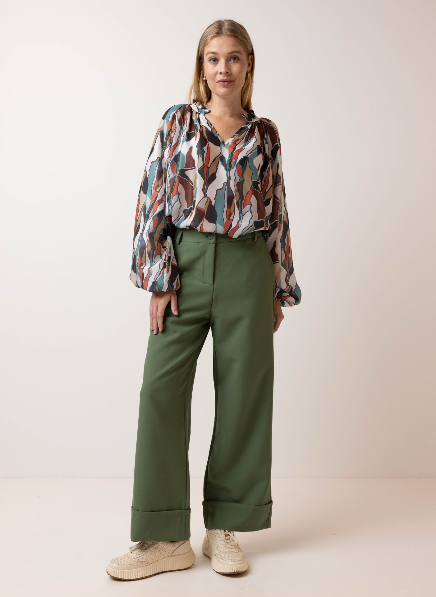 Groene pantalon