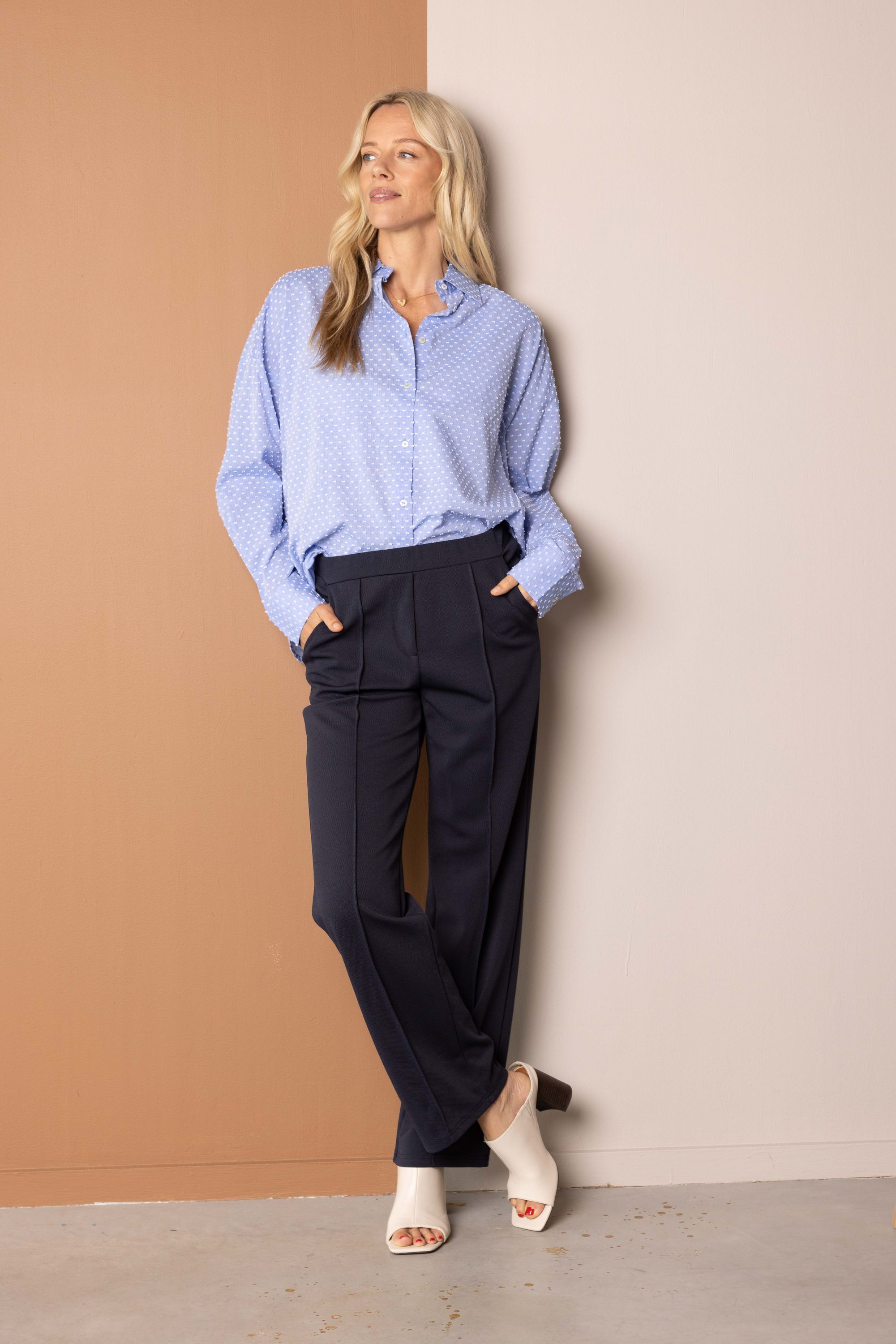 Norah Tammy broek donkerblauw dark blue 214975-499