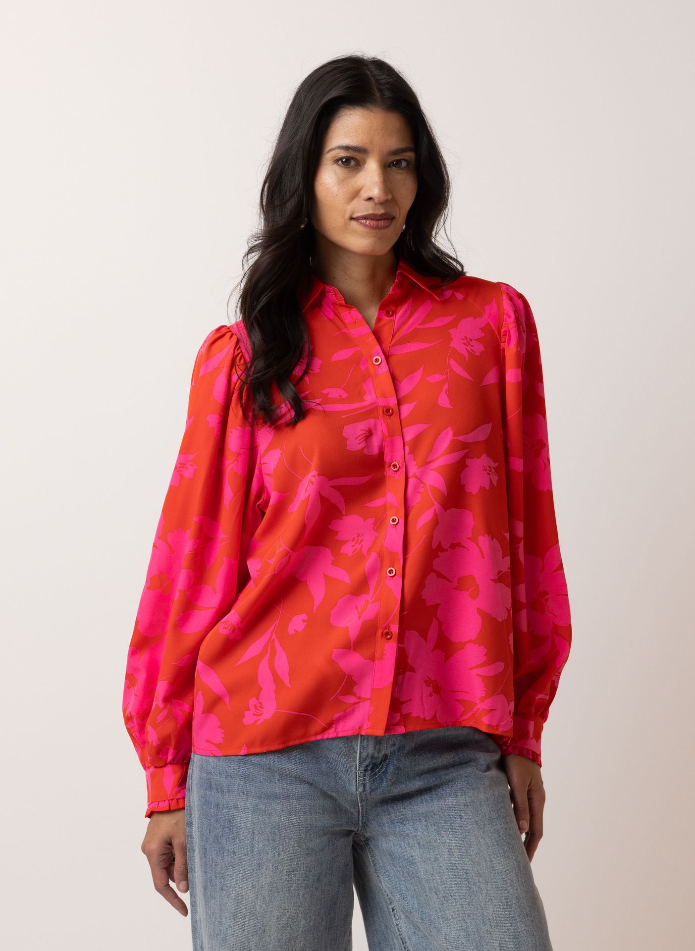 Norah Rood/roze blouse red/pink 215002-639