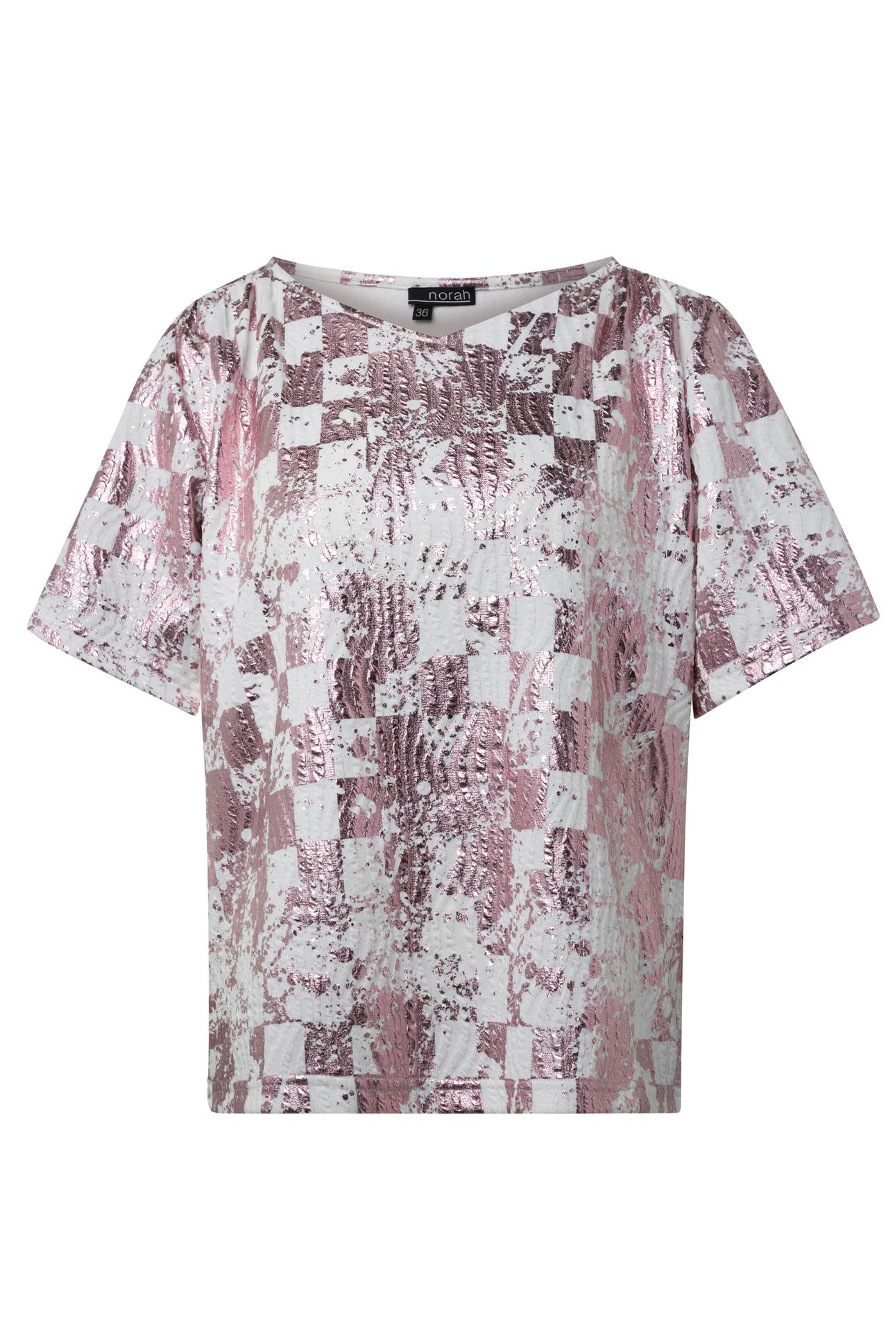 Norah Roze shirt pink/white 215044-931