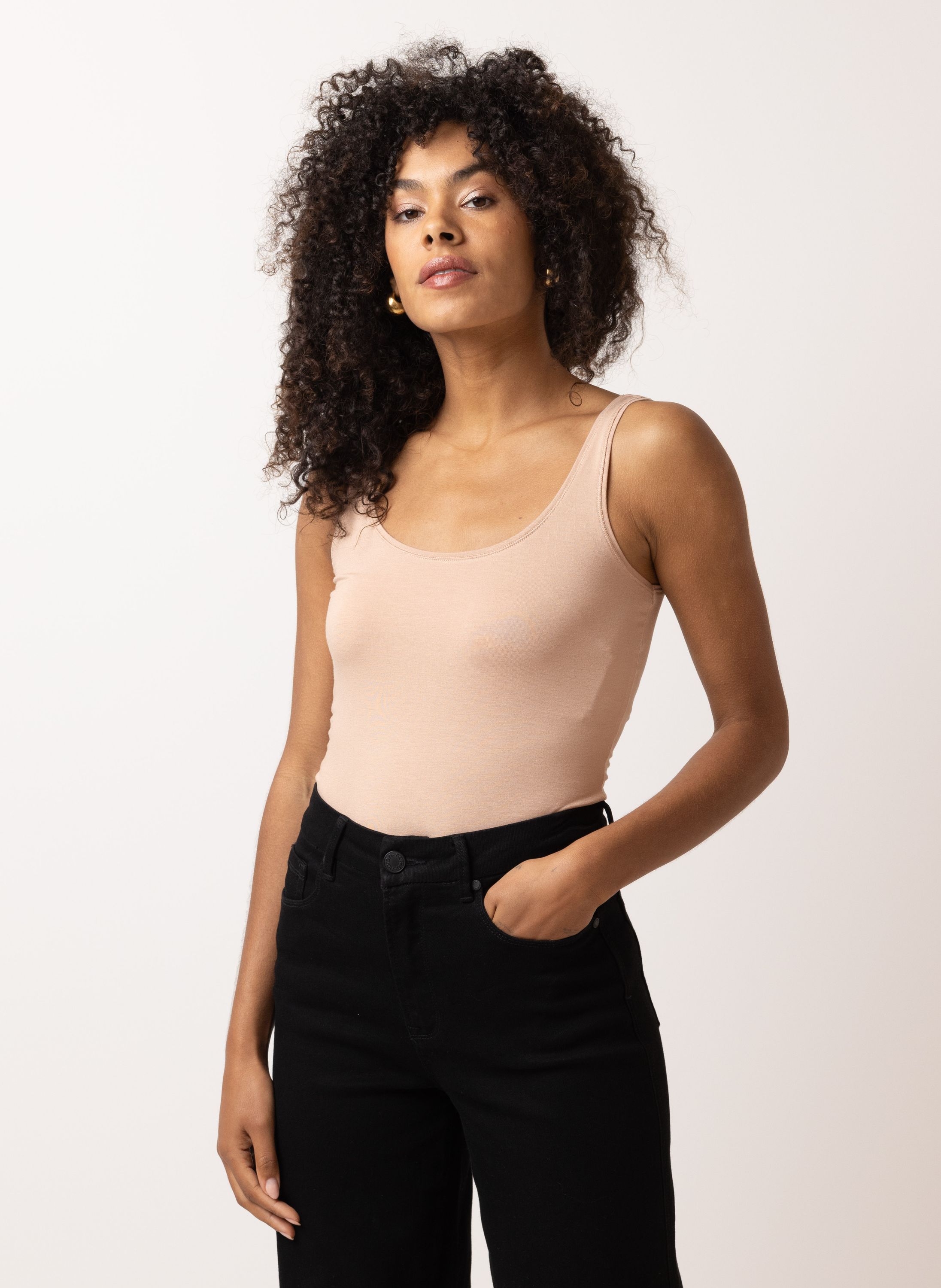 Norah Marianne top lichtbruin nude 215050-181