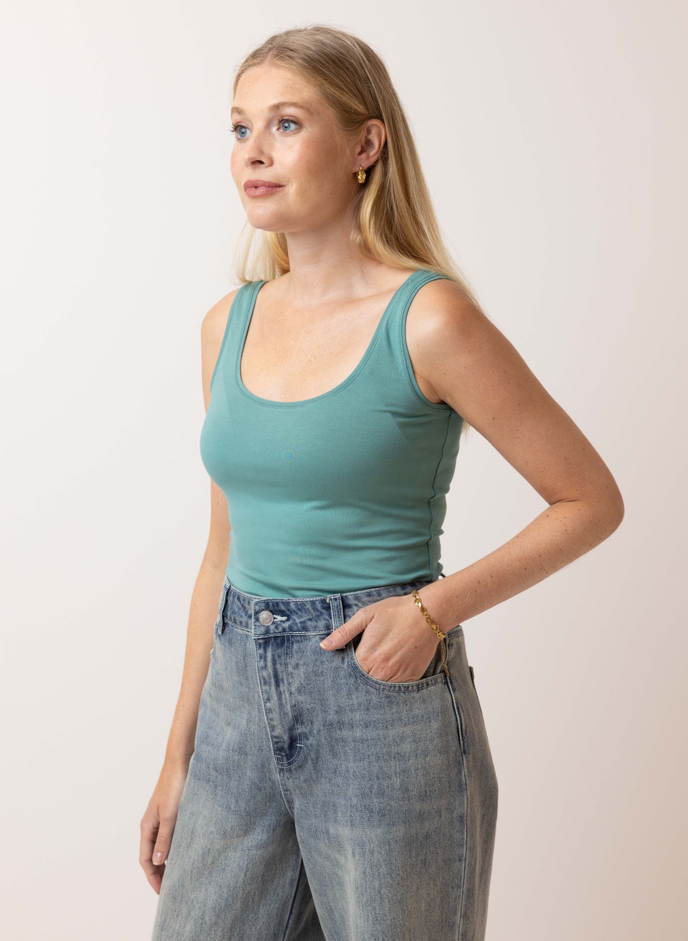 Norah Top Marianne zeegroen sea green 215050-575