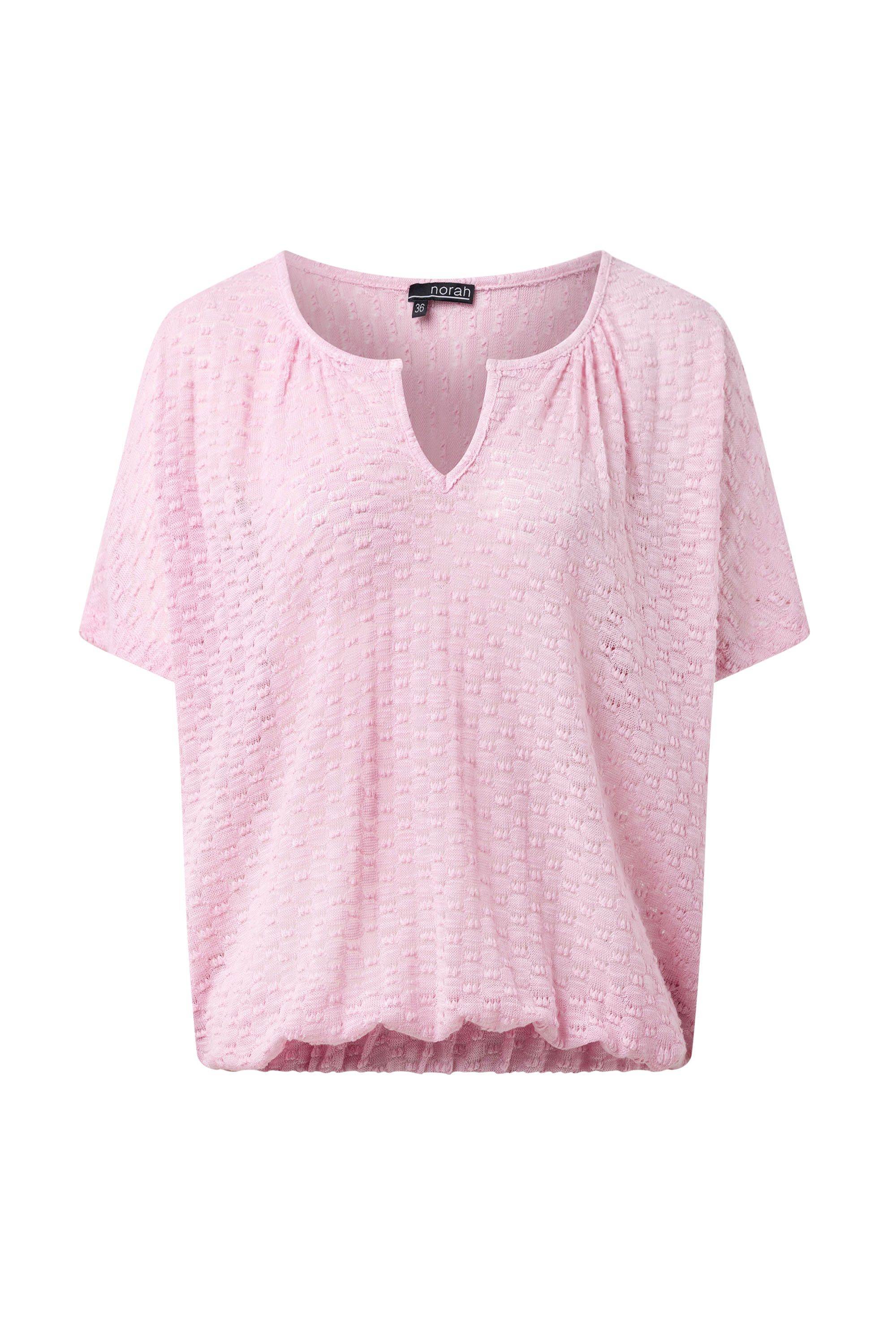 Norah Opengewerkt lichtroze shirt pink 215061-900