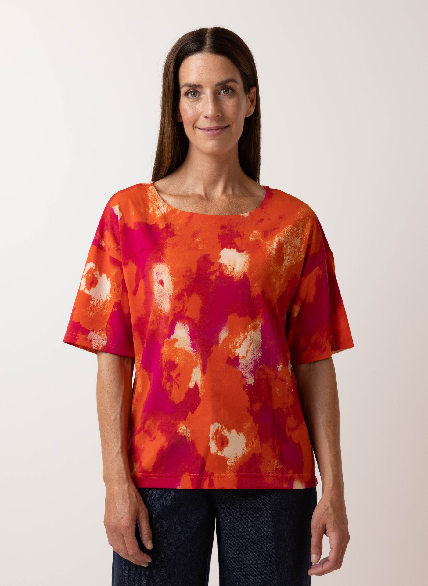 Norah Meerkleurig shirt pink/orange 215072-937