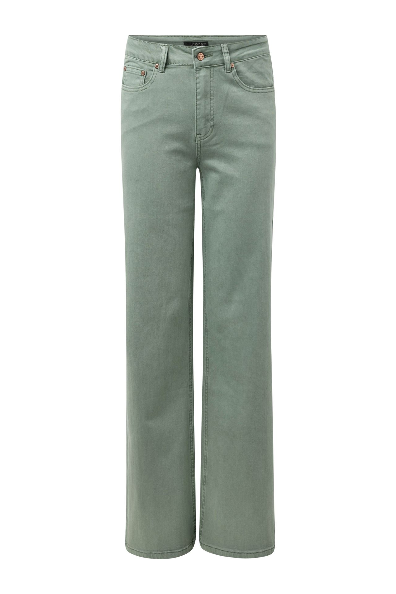 Norah Groene straight jeans green/grey 215093-540