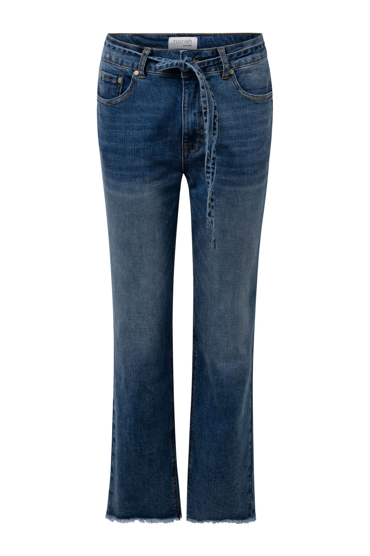 Norah Denim jeans met strik denim blue 215095-472