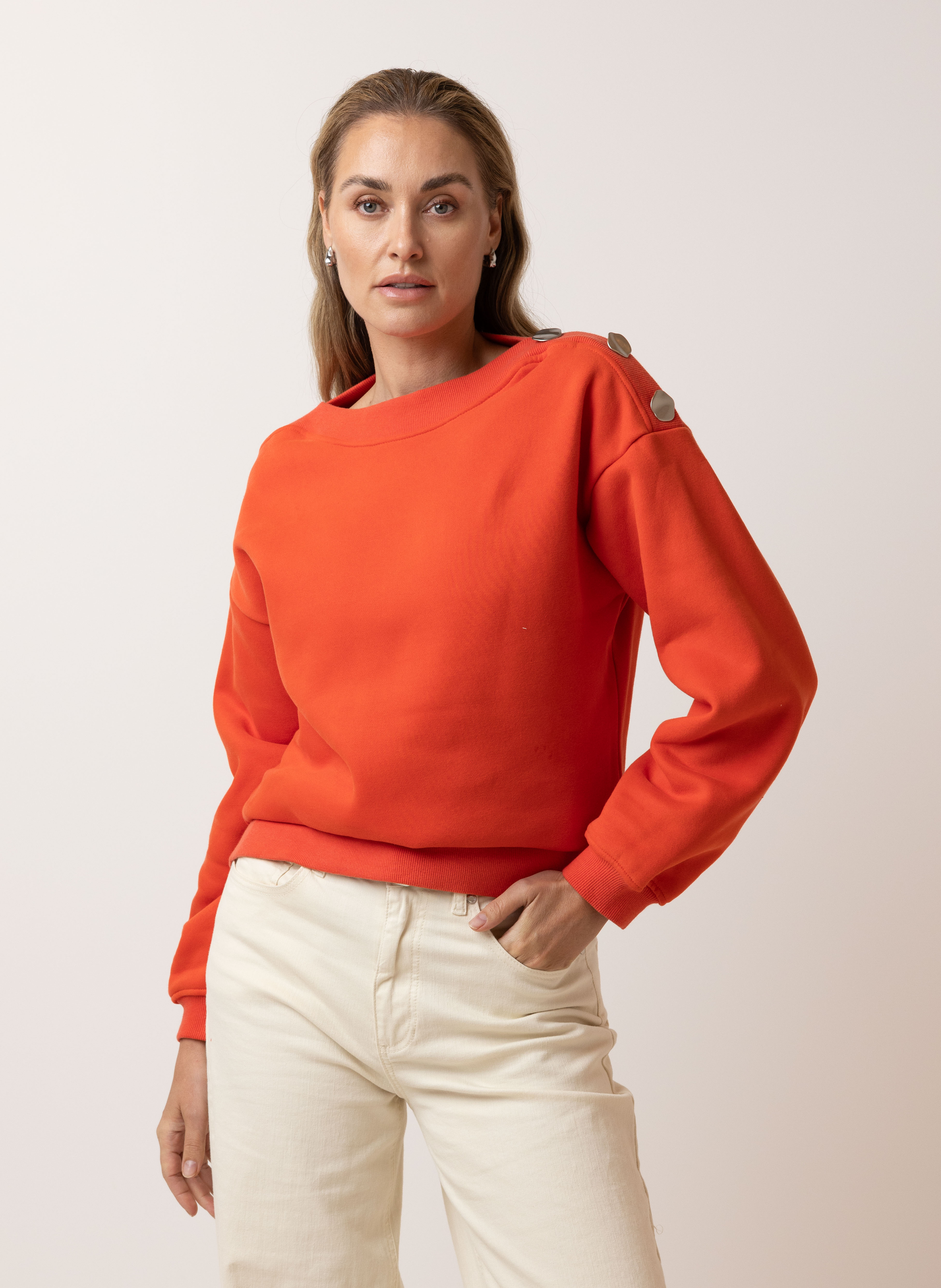 Oranje sweater