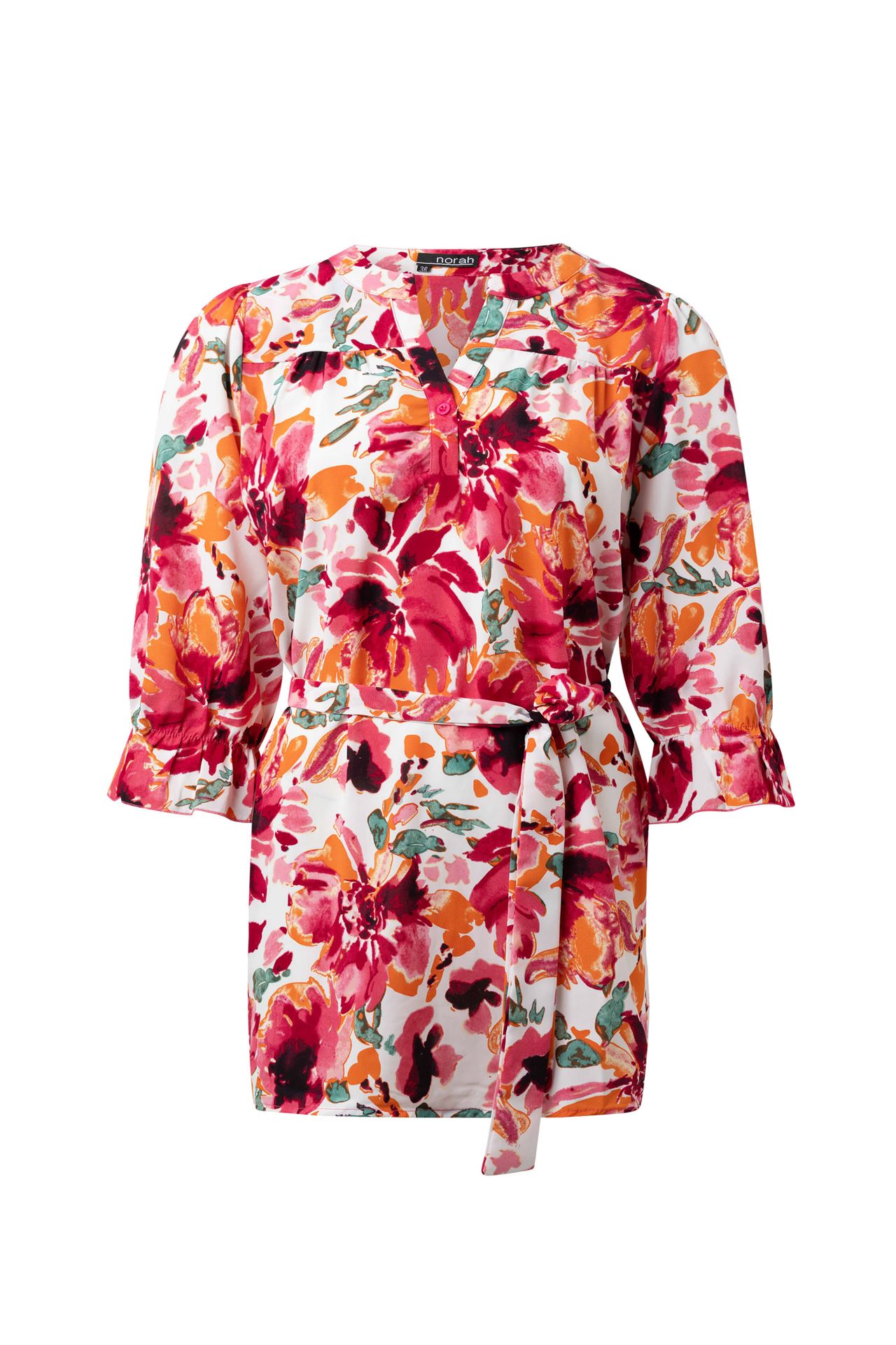 Norah Meerkleurige blouse pink multicolor 215184-920