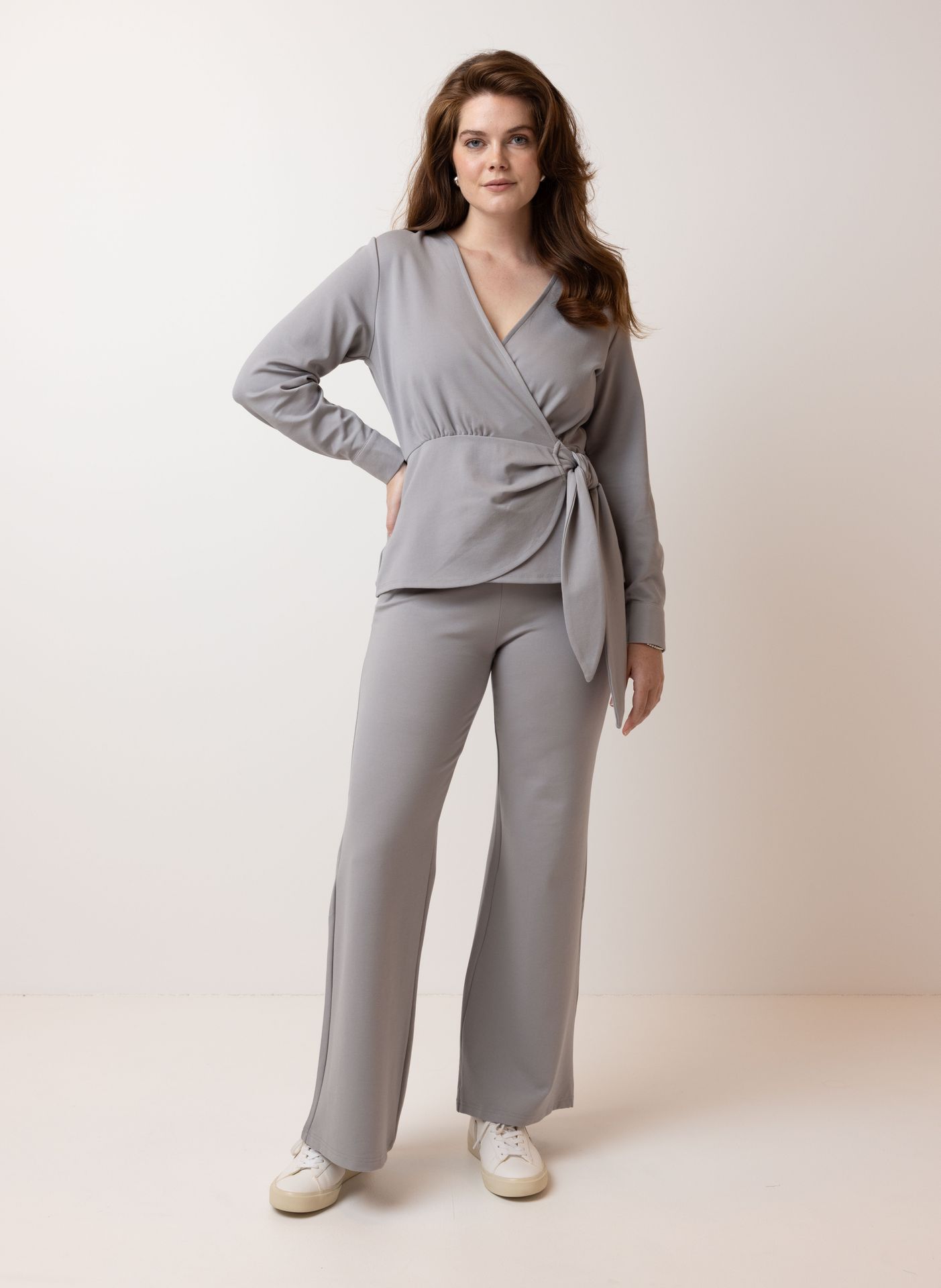 Norah Grijze pantalon grey 215185-045