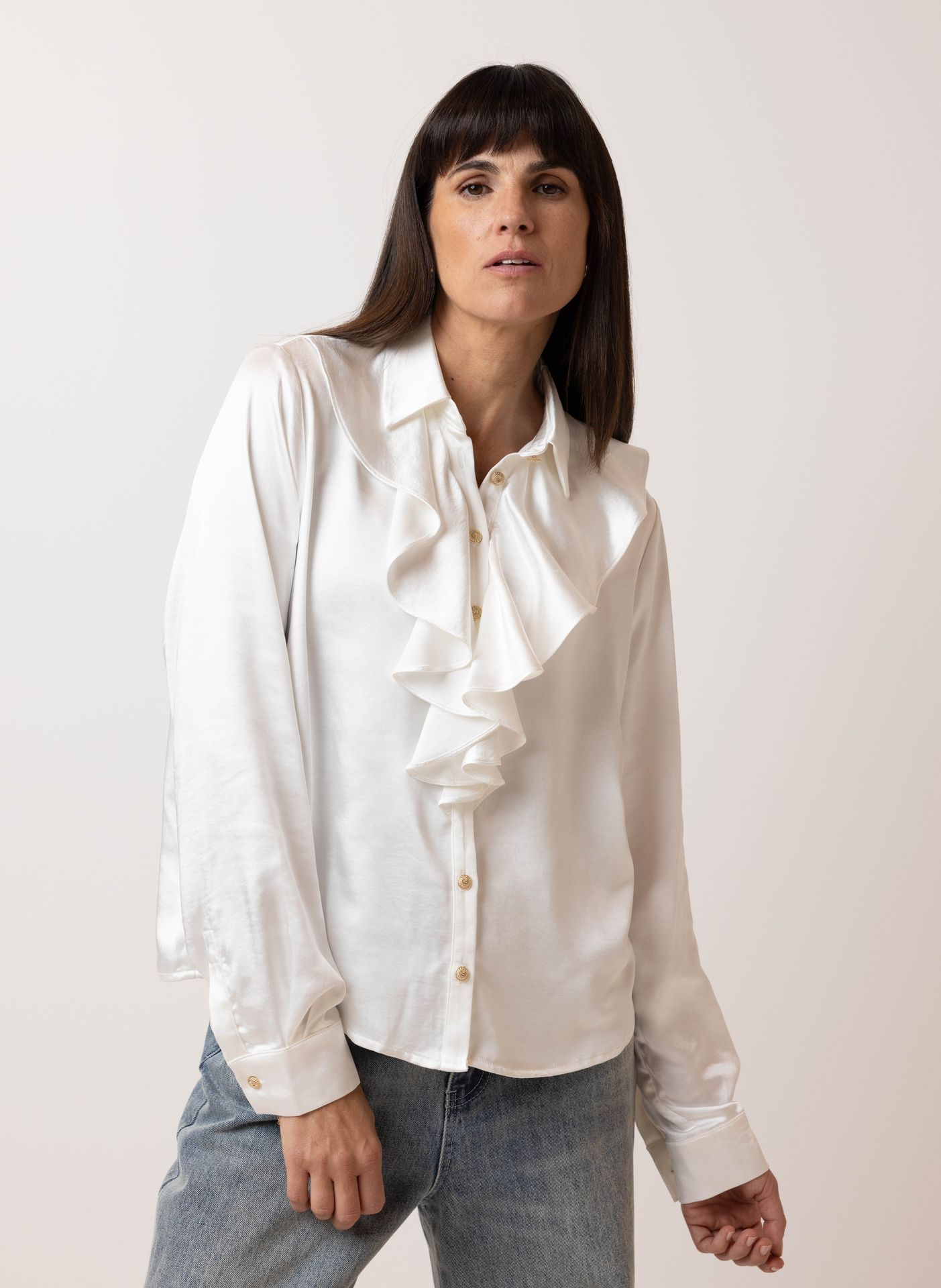 Norah Ecru blouse ecru 215193-102