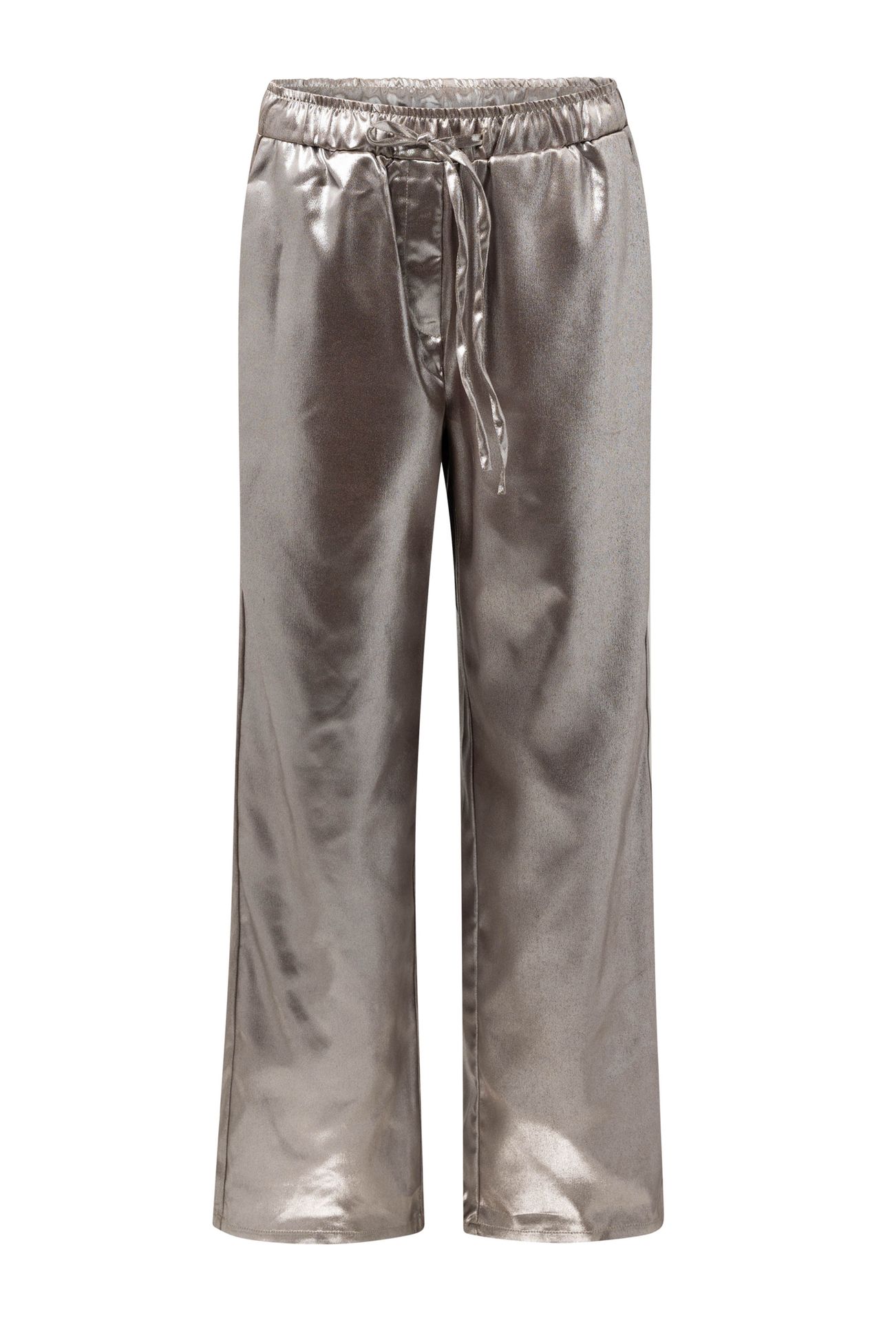 Norah Bronzen metallic broek bronze 215197-310