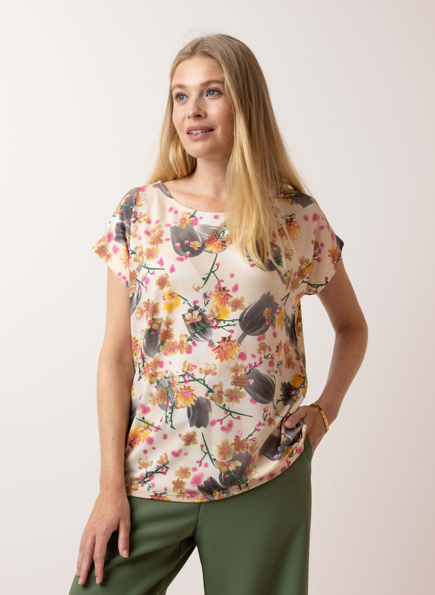 Norah Meerkleurig shirt multicolor 215202-002