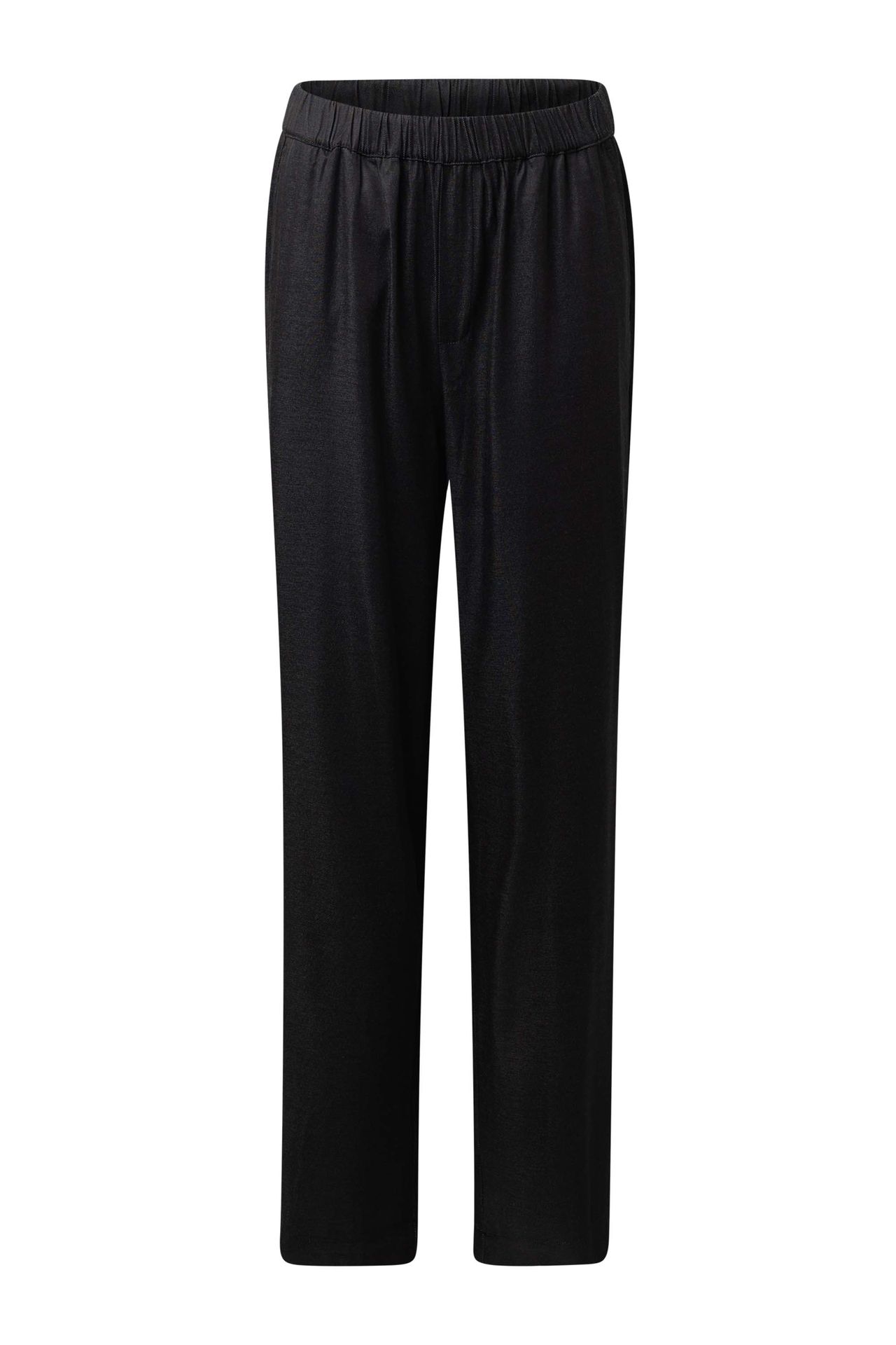 Norah Donkergrijze rechte broek dark grey 215219-096-34