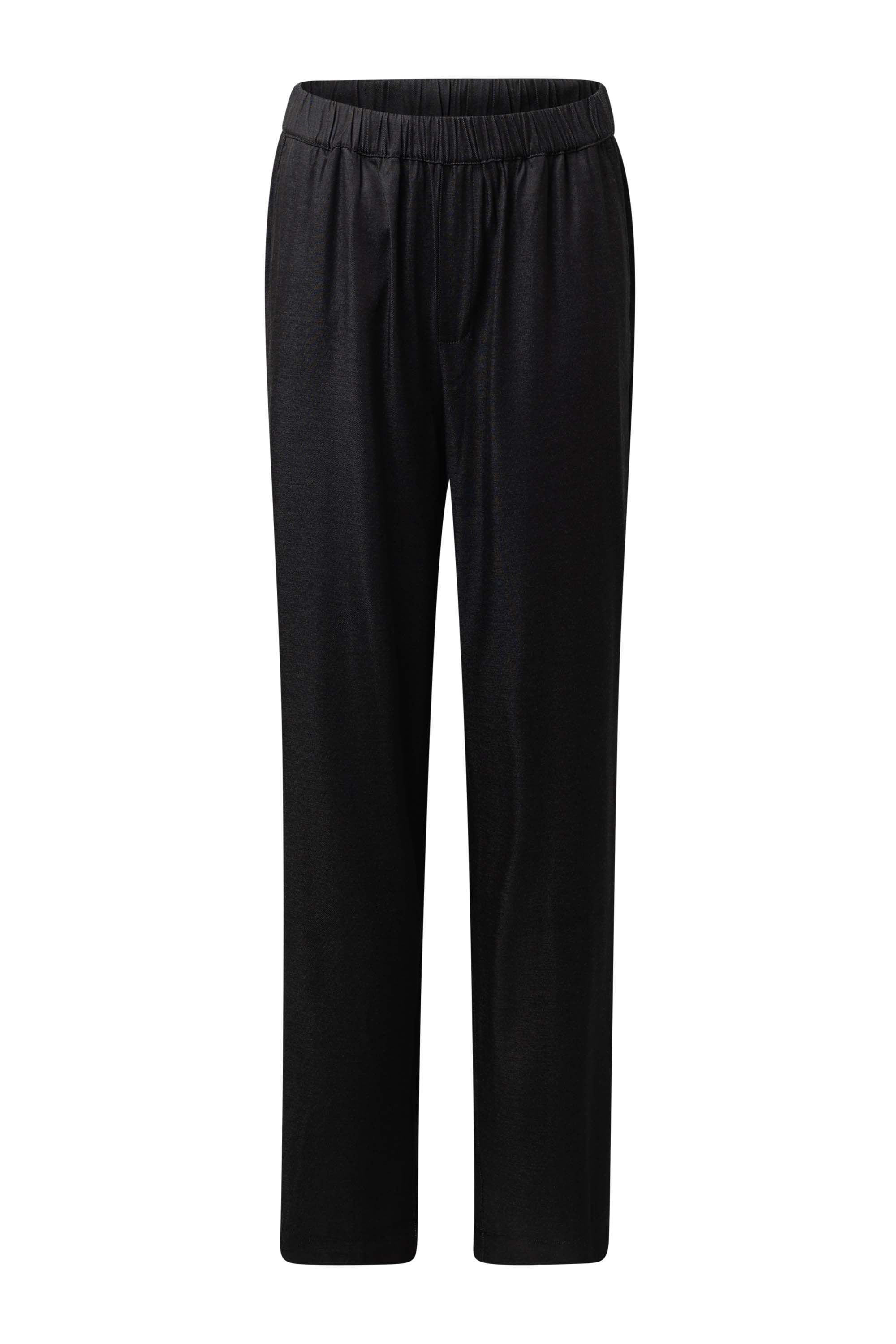 Norah Donkergrijze rechte broek dark grey 215219-096