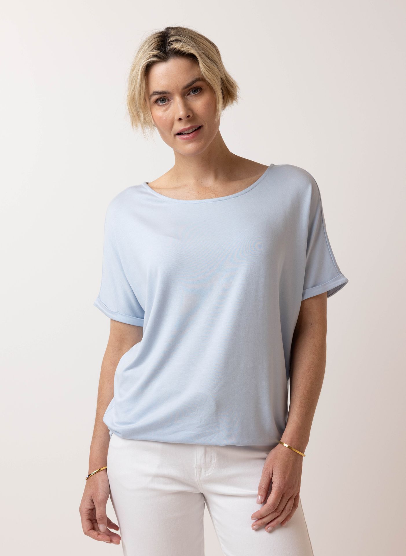 Norah Shirt pastelblauw pastel blue 215230-403