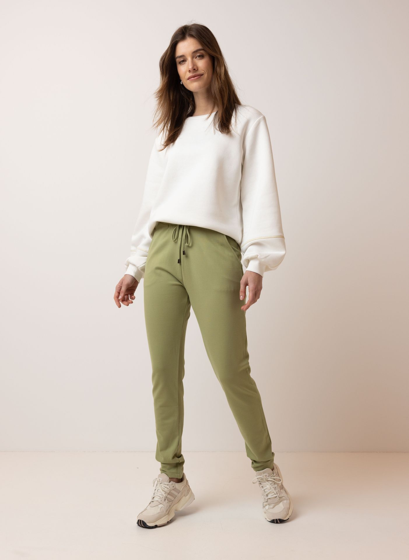 Norah Groene jogger moss green 215258-577