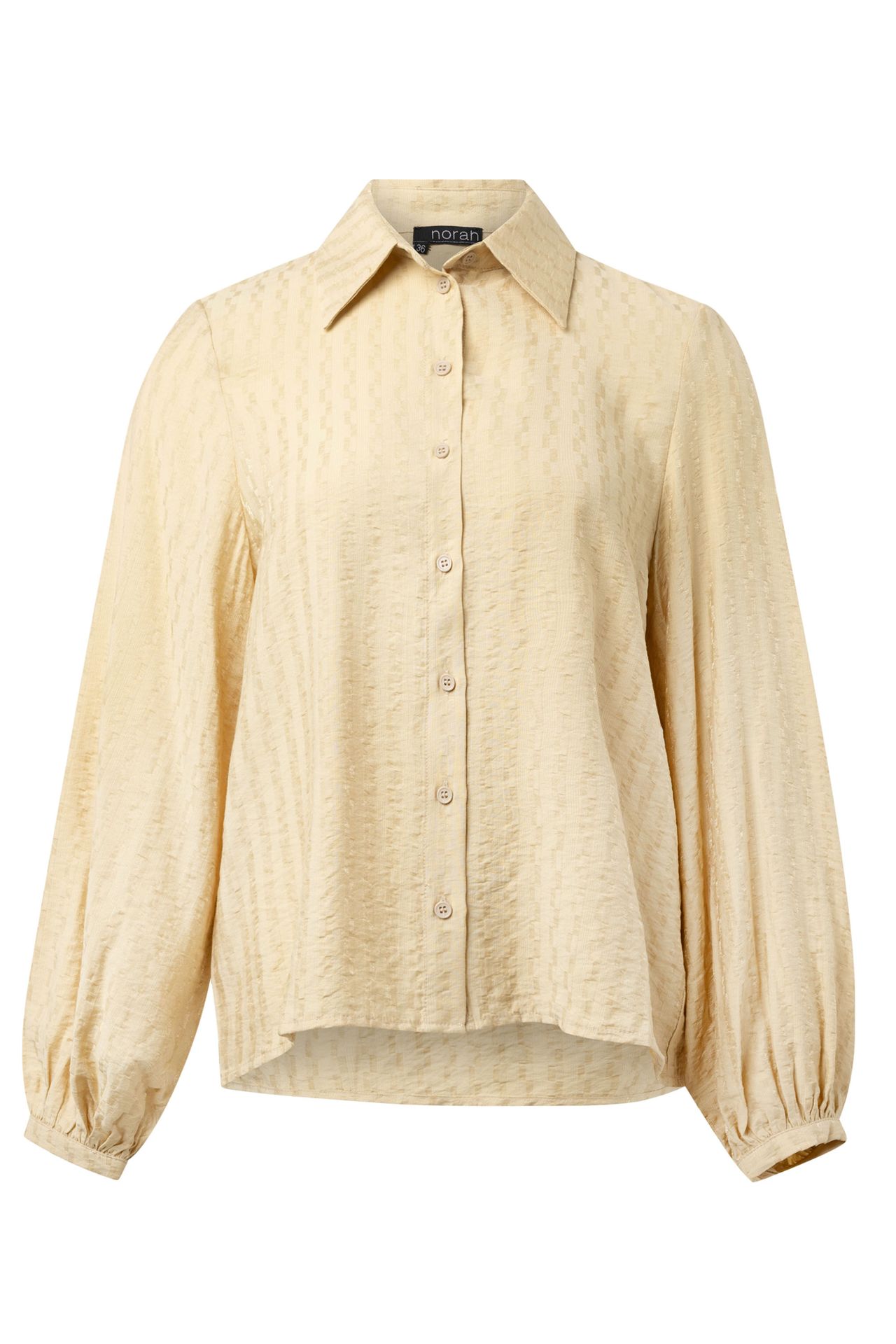 Norah Zandkleurige blouse champagne 215276-103