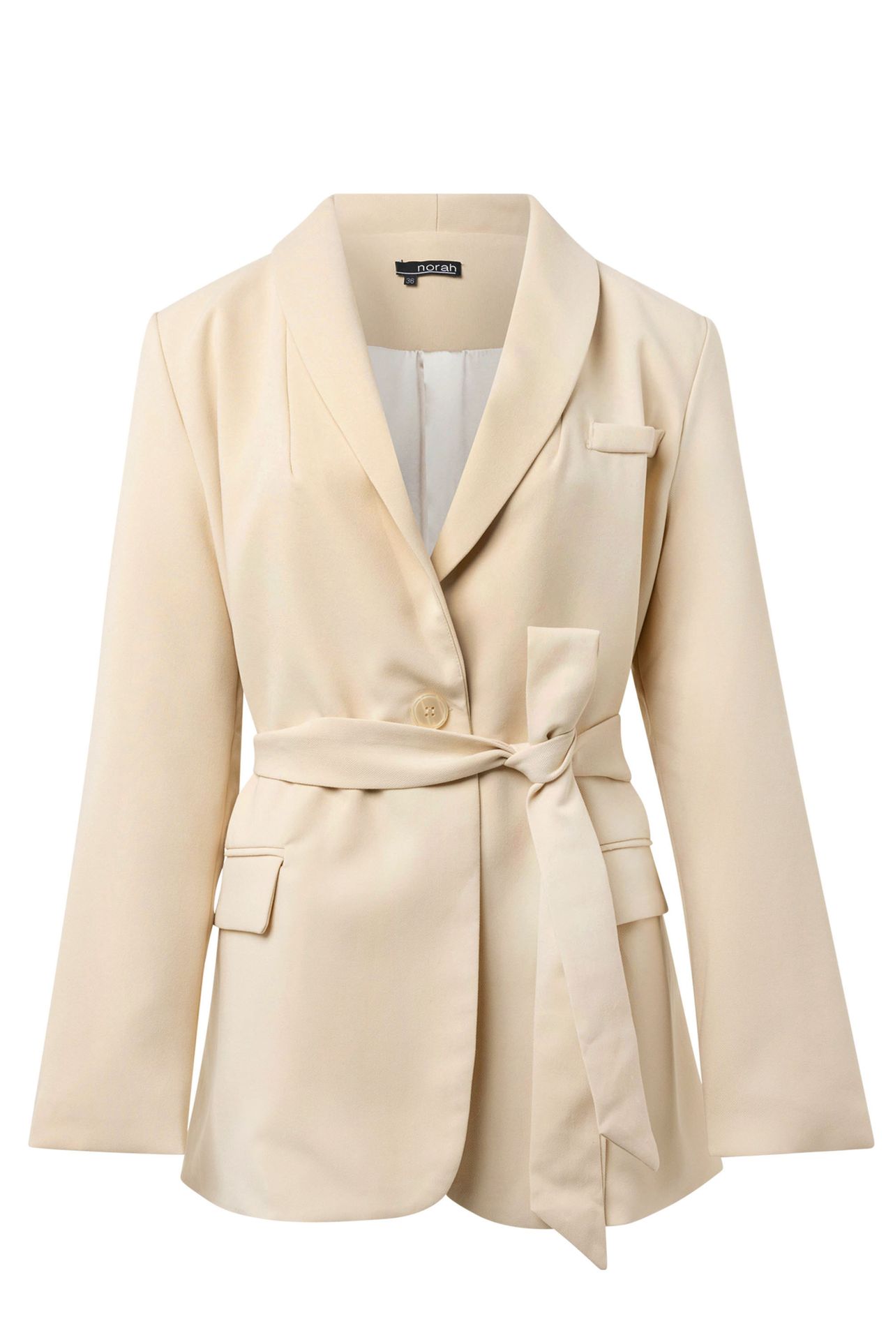 Norah Zandkleurige blazer sand 215361-110