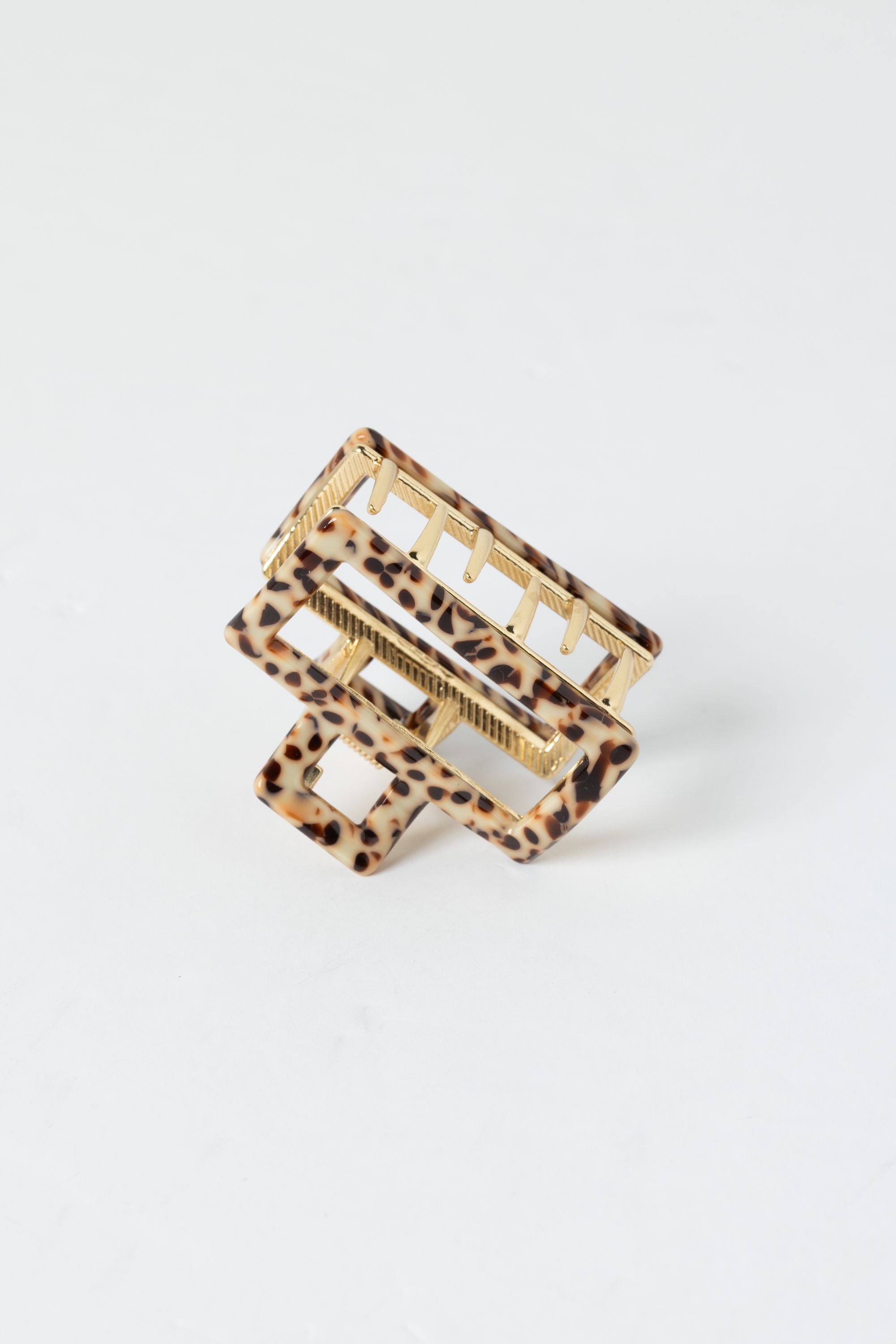Norah Bruine haarclip gold multicolor 215379-198