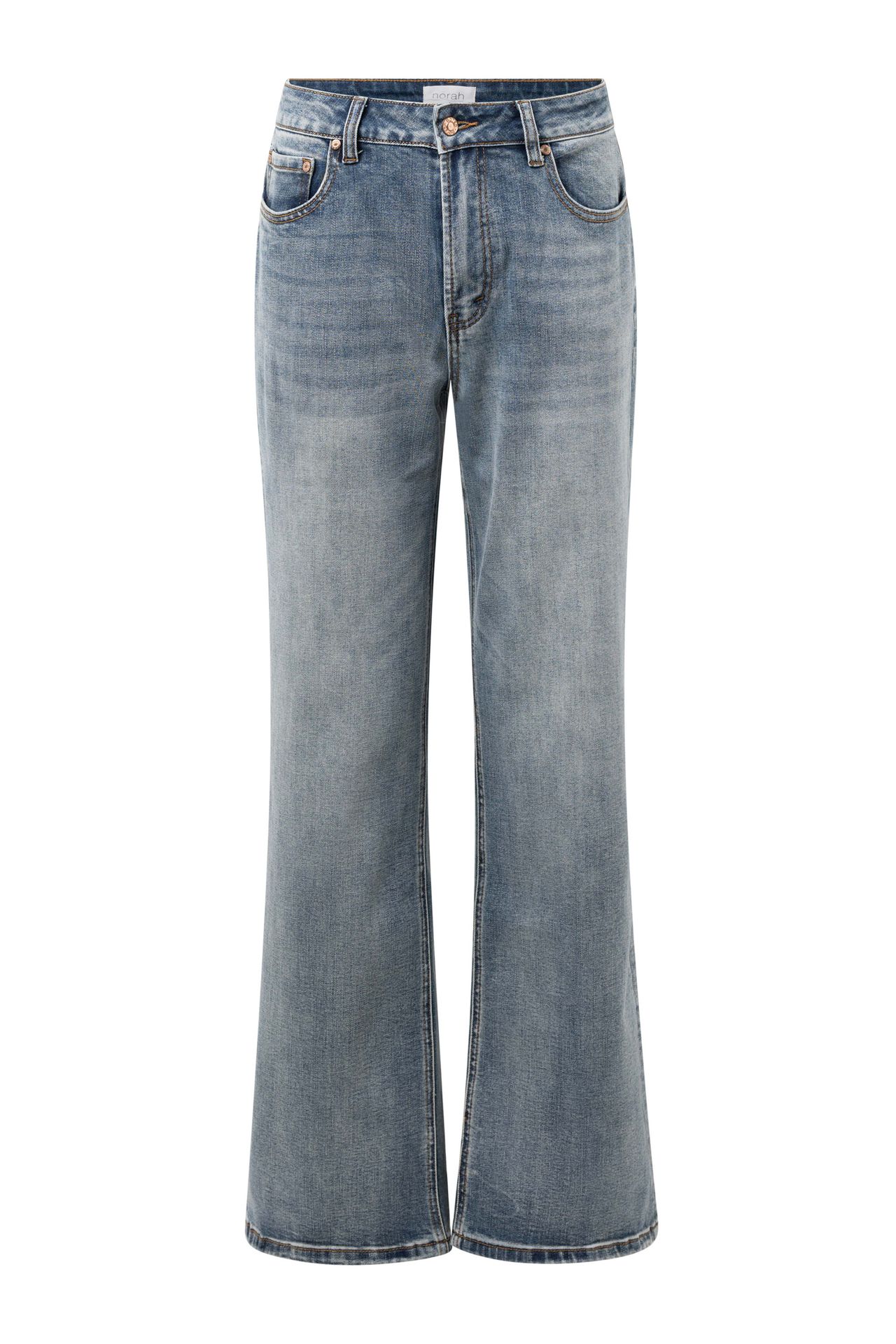 Norah Lichtblauwe straight jeans denim blue 215407-472