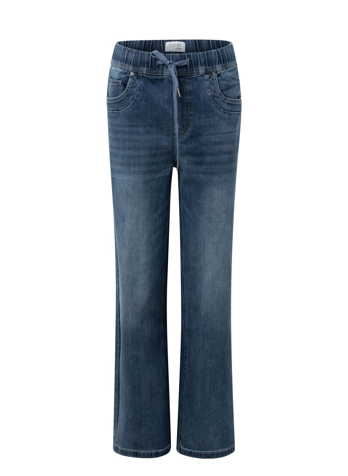 Norah Blauwe rechte jeans denim blue 215408-472