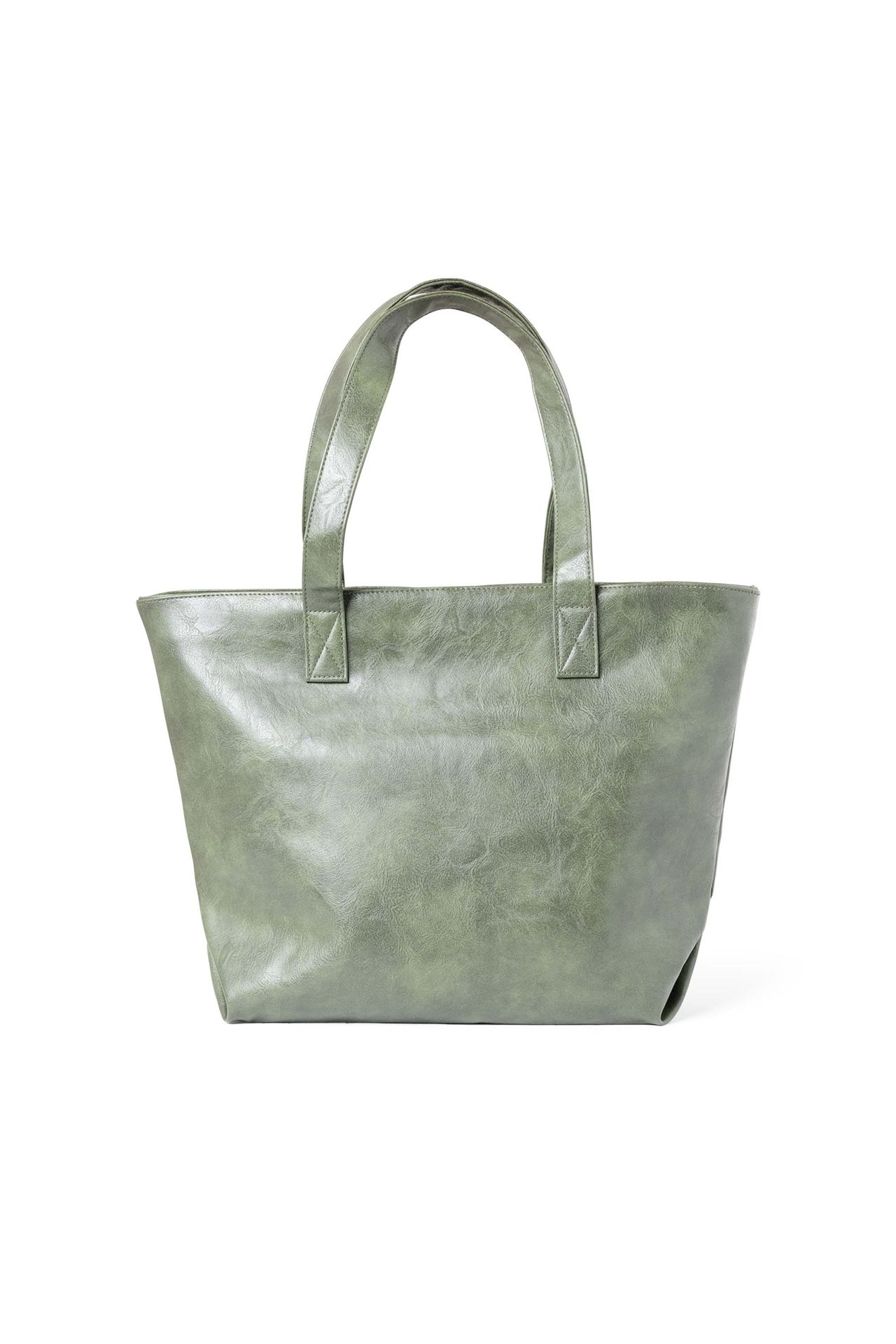 Norah Donkergroene tas van imitatieleer army green 215466-595-ONE