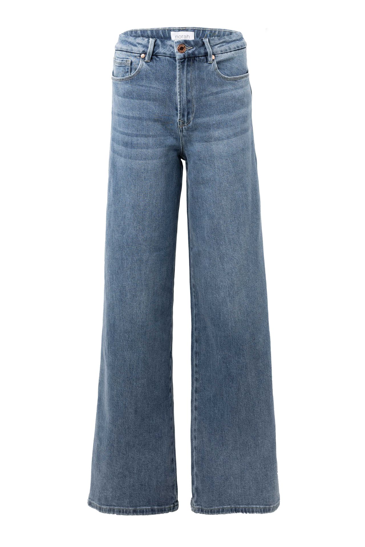 Norah Jeans met rechte pijp denim blue 215562-472