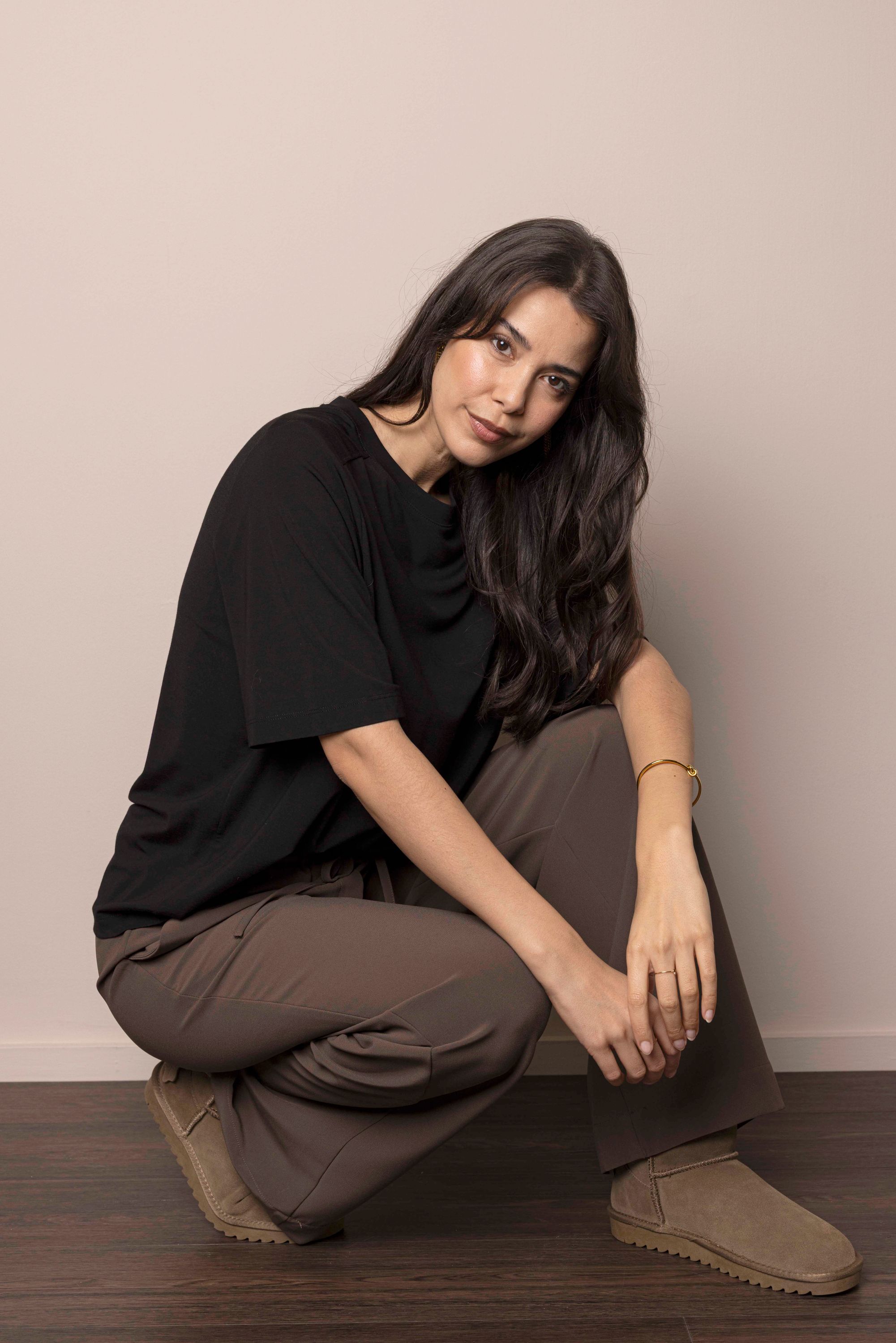 Norah Olivia shirt zwart black 215568-001