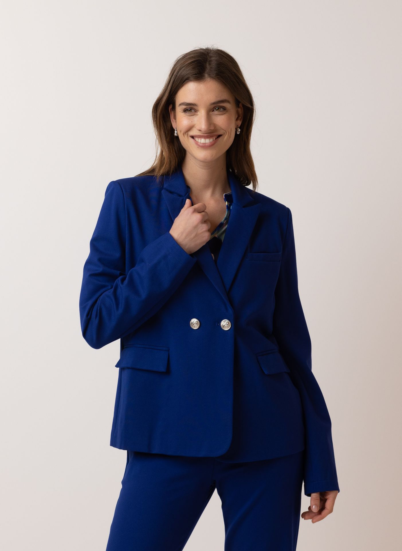 Norah Kobaltblauwe blazer cobalt 215585-468